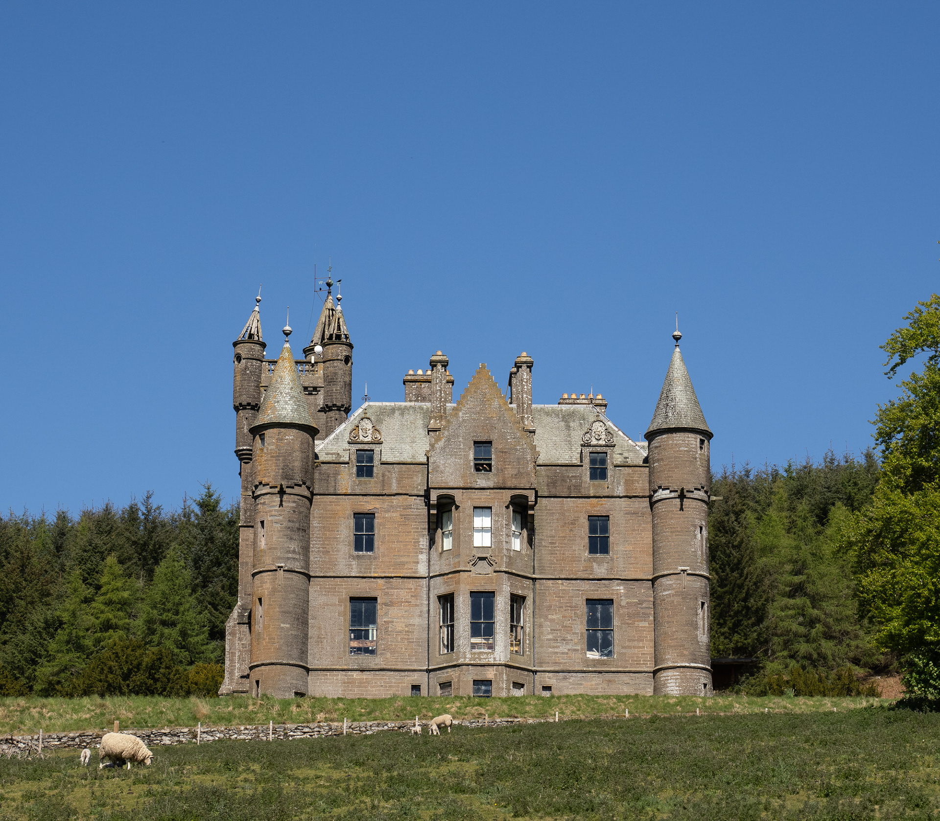 Balintore Castle, Angus