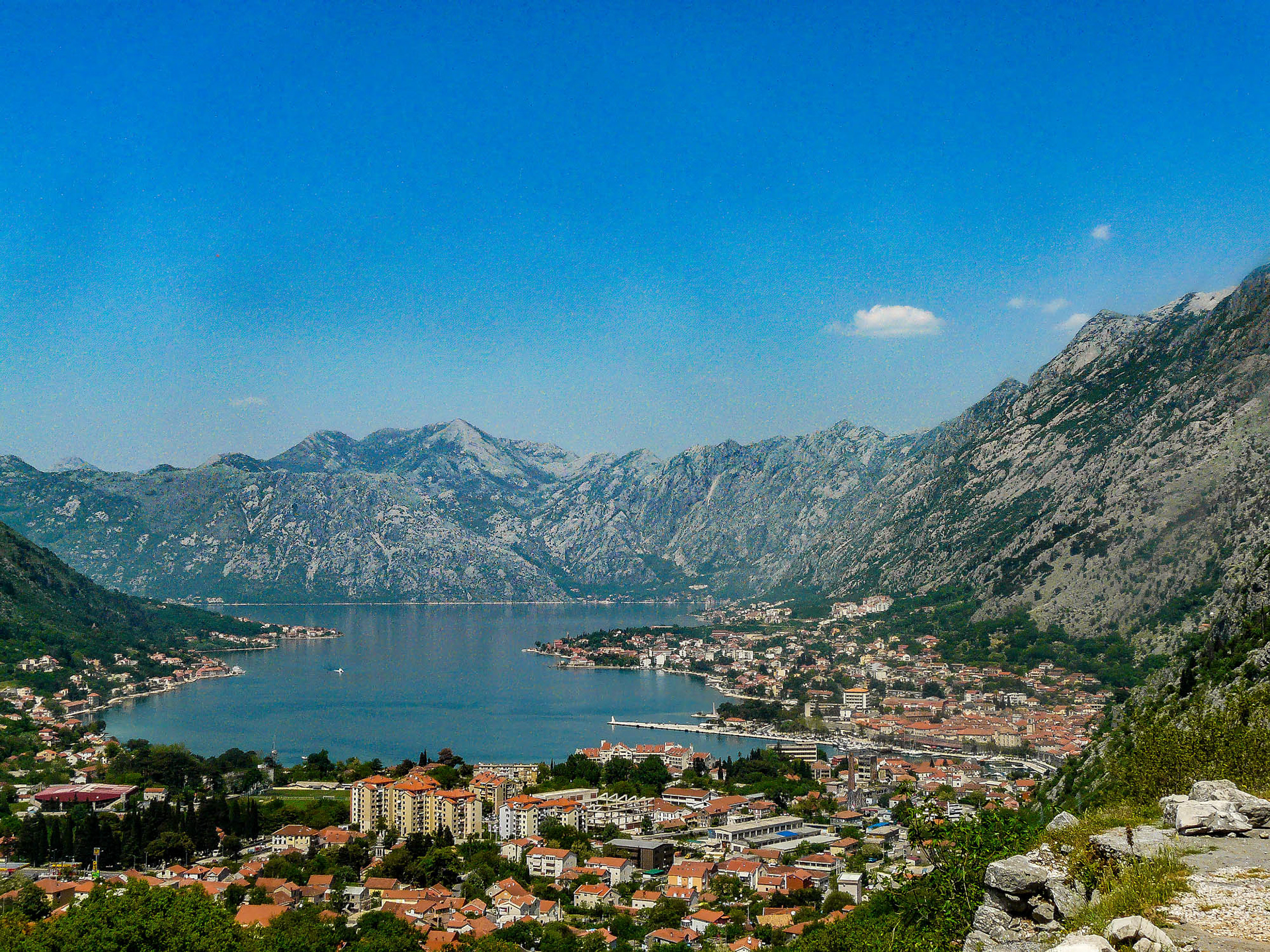 Bay of Kotor, Montenegro, (Claire's photo)