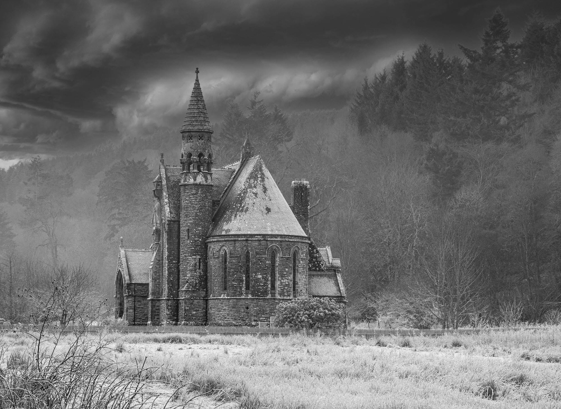St Palladius Church, Drumtochty Glen, Aberdeenshire, Scotland