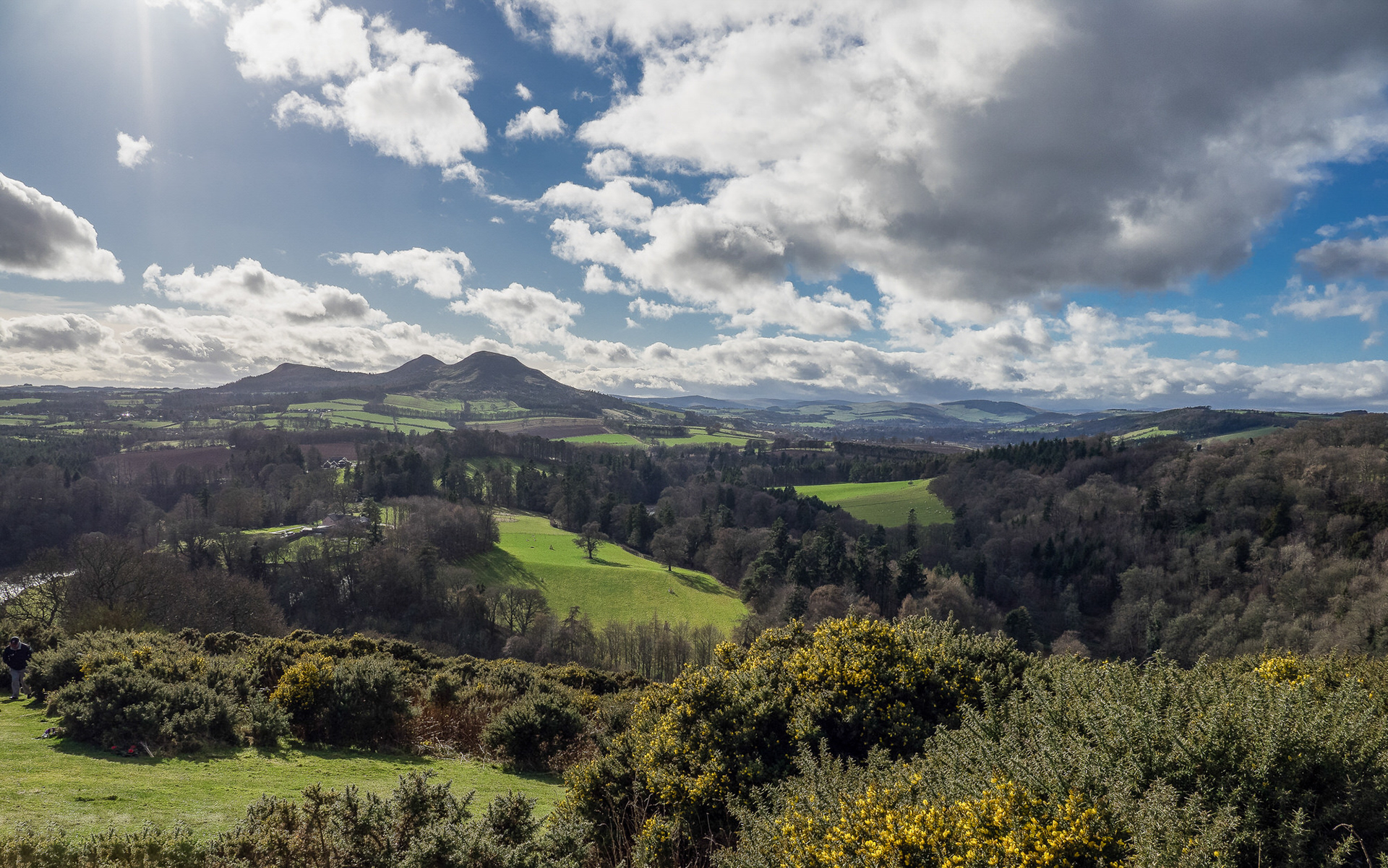Scott's View, St. Boswells, Scottish Borders
