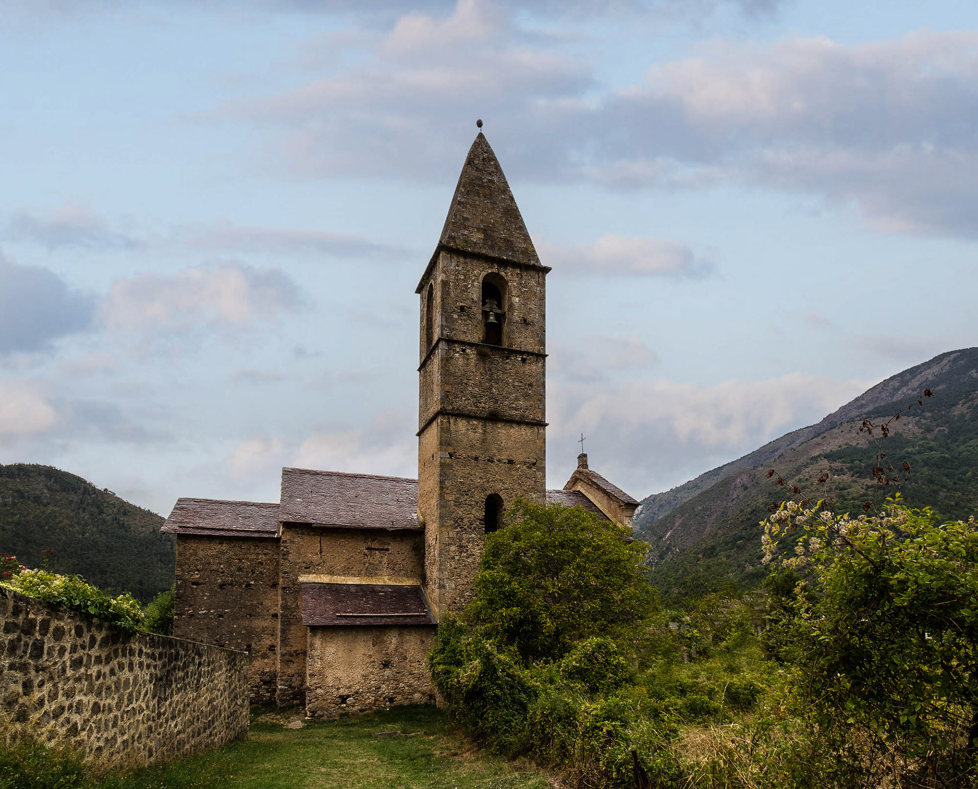 L'église St Jacques, La Bolline, Provence-Alpes-Côte d'Azur, France