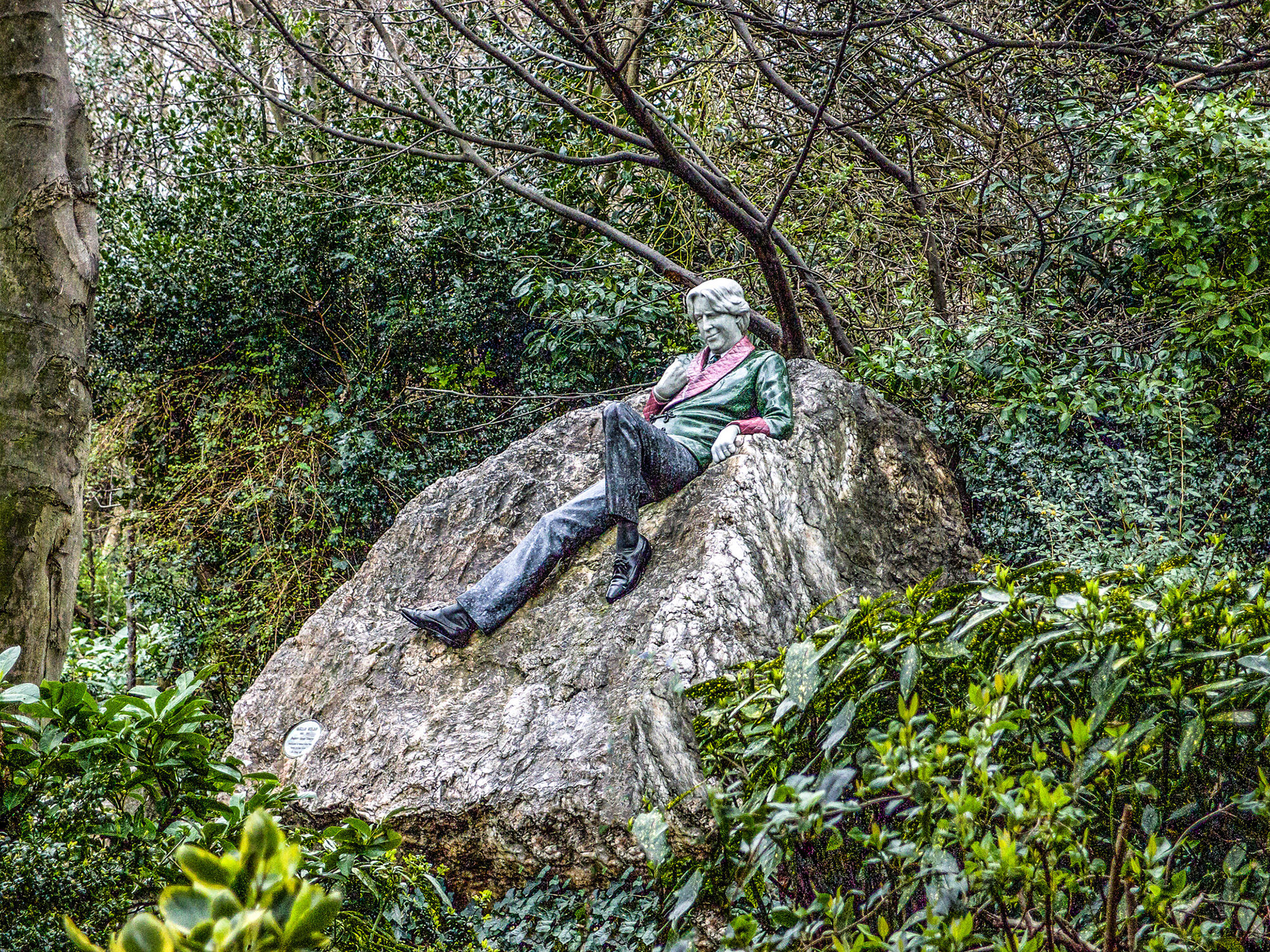 Oscar Wilde statue, Dublin, Republic of Ireland