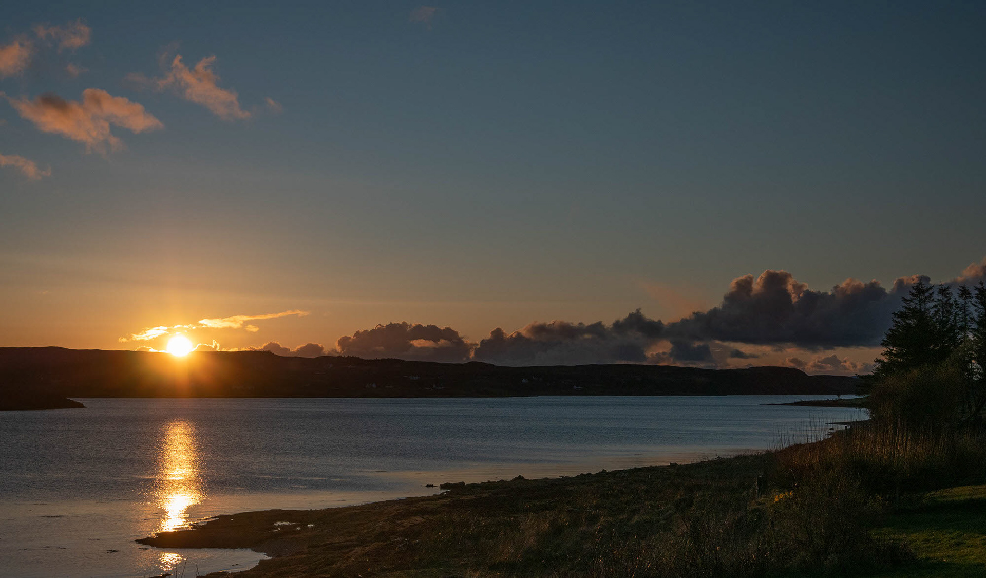 Sunset on Loch Snizort, Isle of Skye