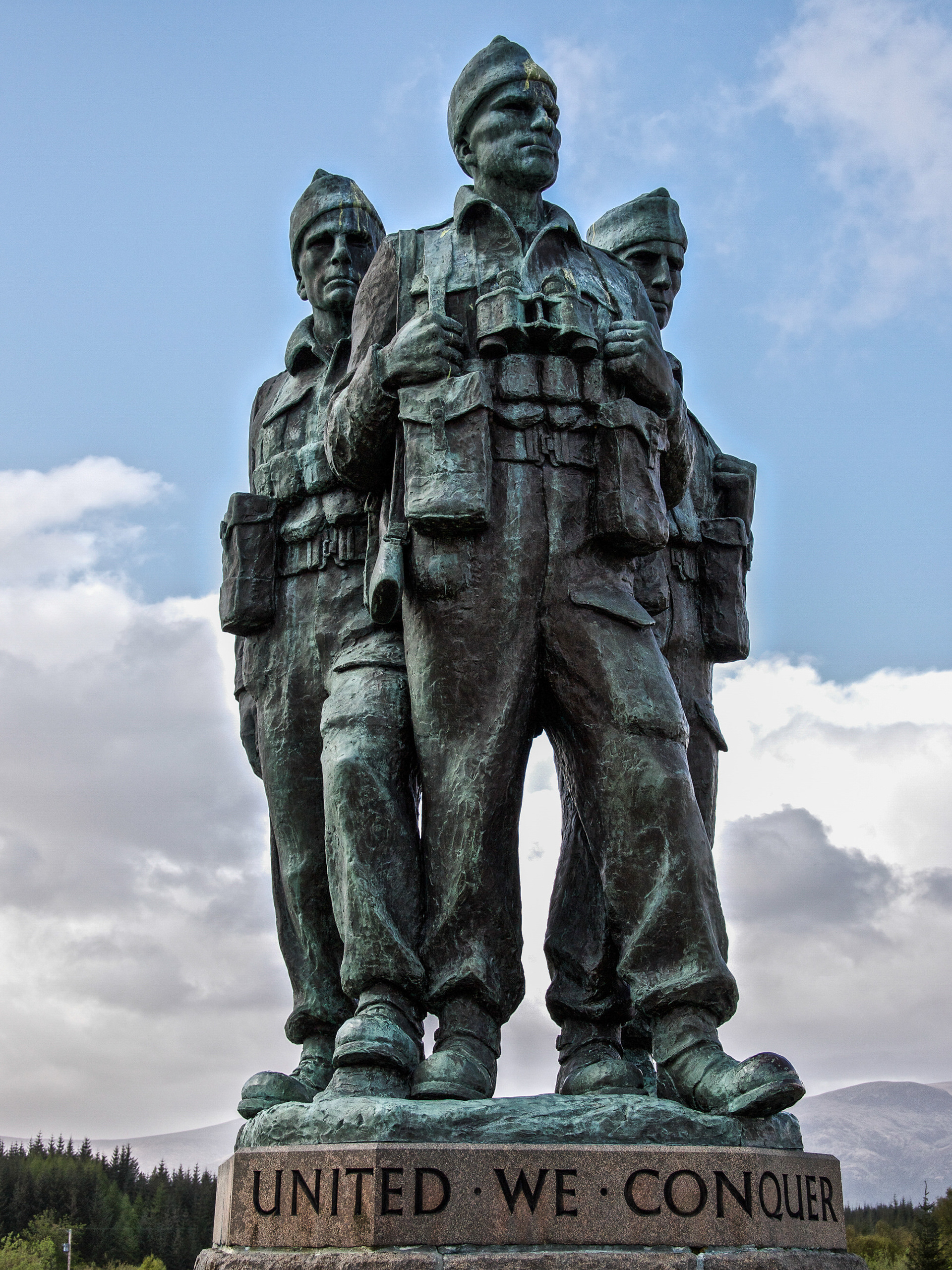 Commando memorial, Spean Bridge, Highland