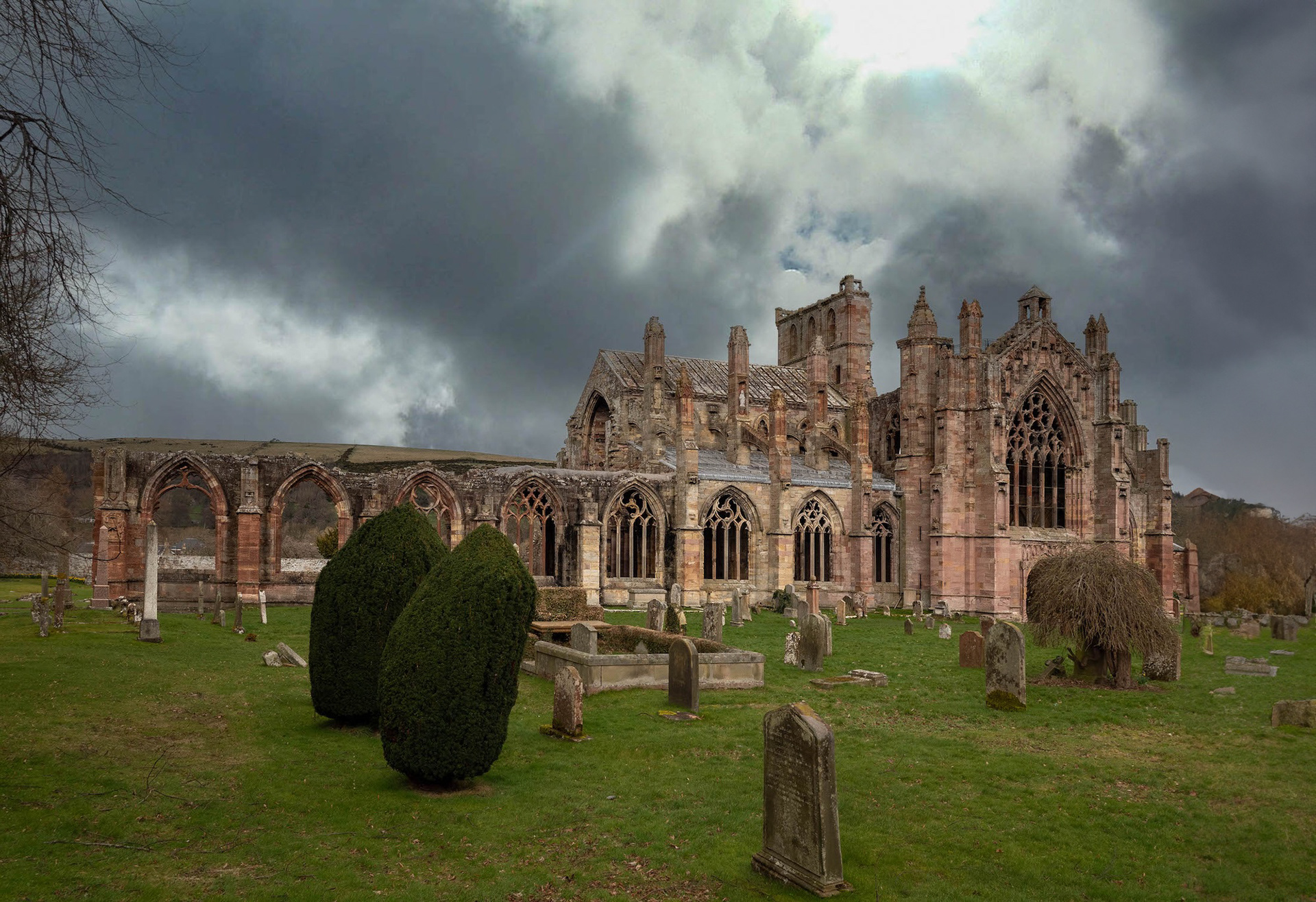Melrose Abbey, Scottish Borders