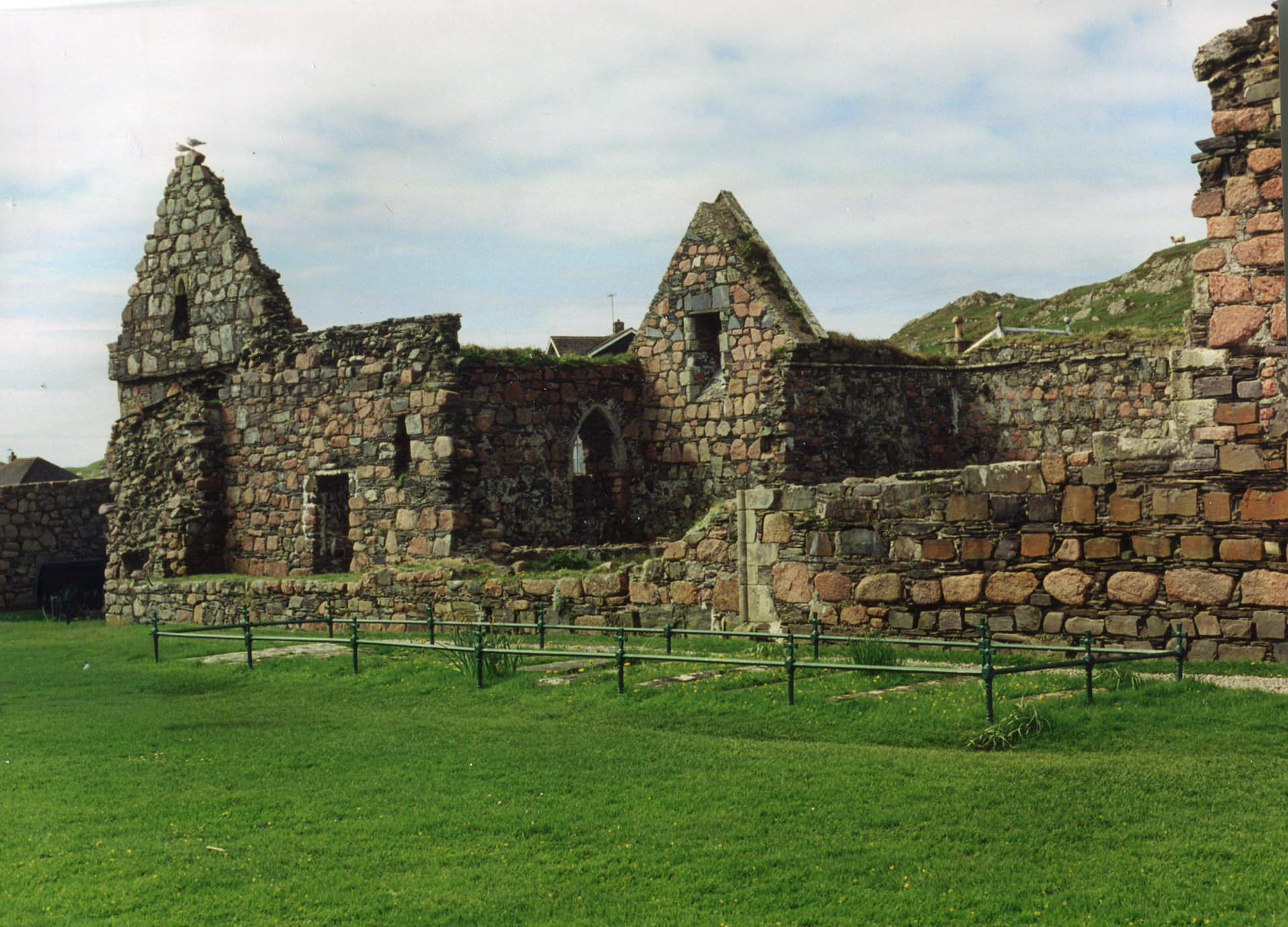 Iona Abbey, Iona, scanned from print