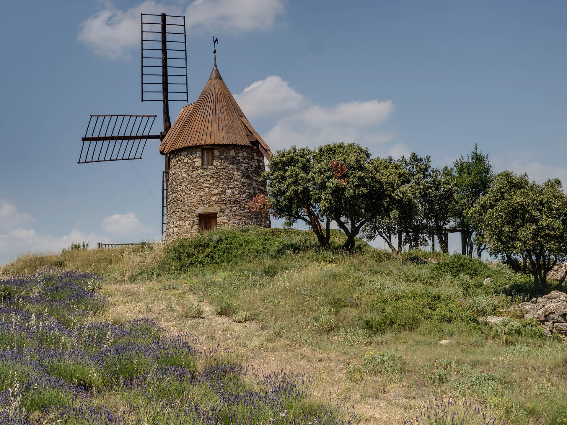 Moulin 'Tour de Calfort',  Occitanie, France