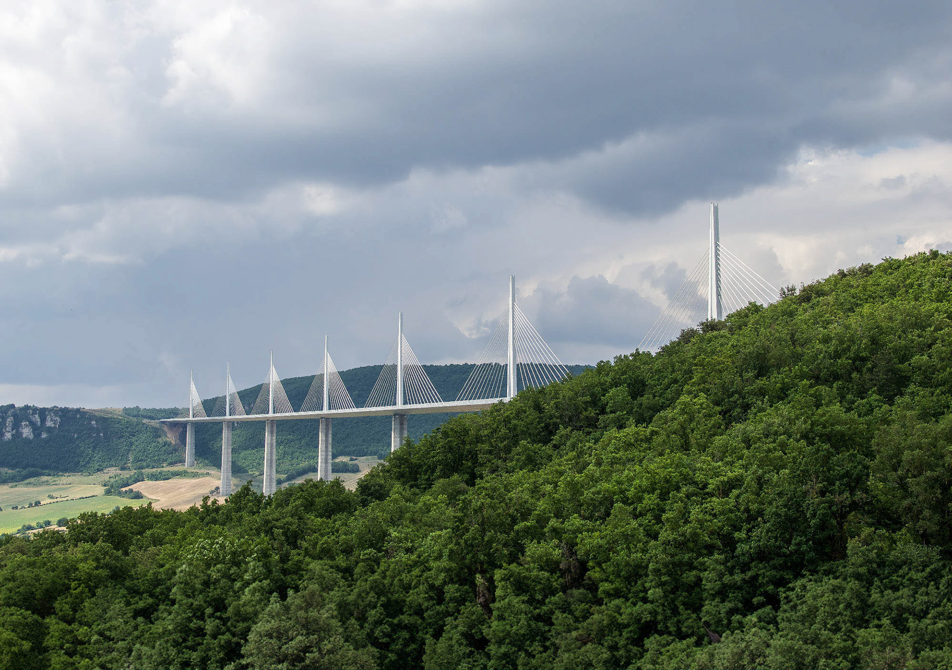 Viaduc de Millau, Ocitanie, France