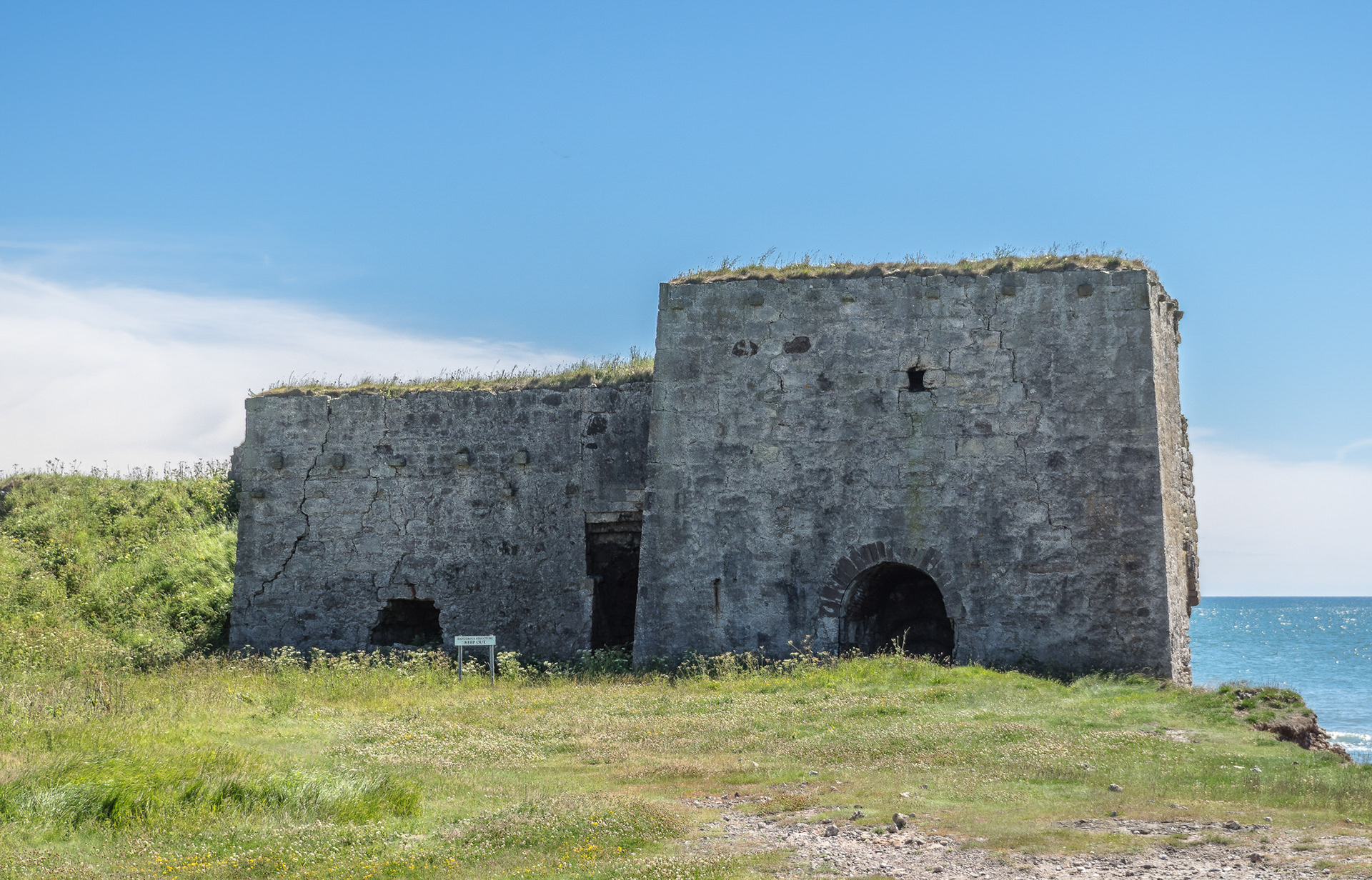 Old Lime Kiln, Lunan Bay, Angus