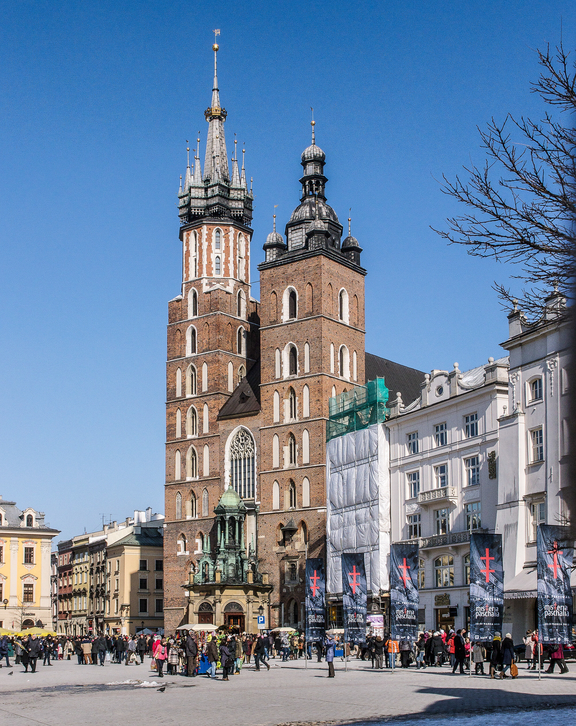 Kościół Wniebowzięcia Najświętszej Maryi Panny (Kościół Mariacki) St Mary's Church, Krakow, Poland
