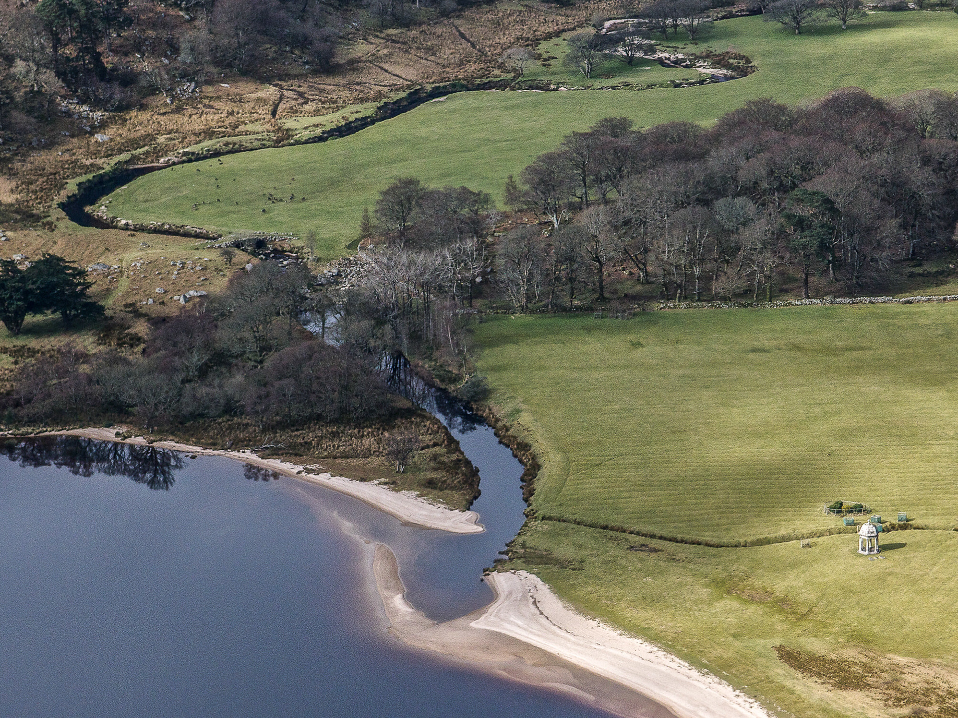 Lough Tay, Guinness Estate, County Wicklow, Republic of Ireland