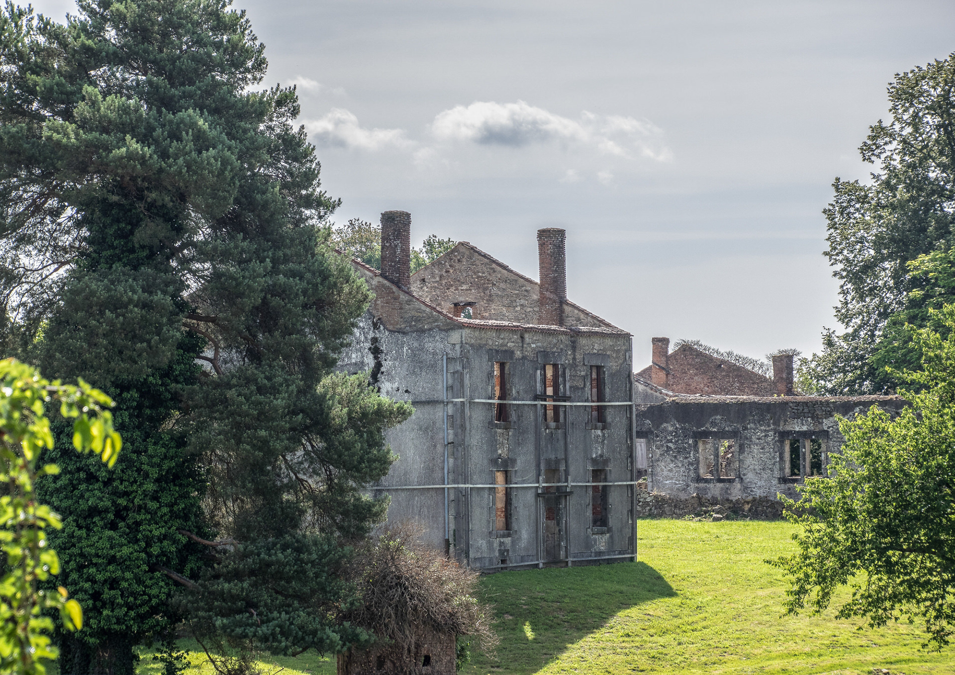 Oradour-sur-Glane, Nouvelle-Aquitaine, France, 642 villagers murdered by Germans, June 1944 and village destroyed