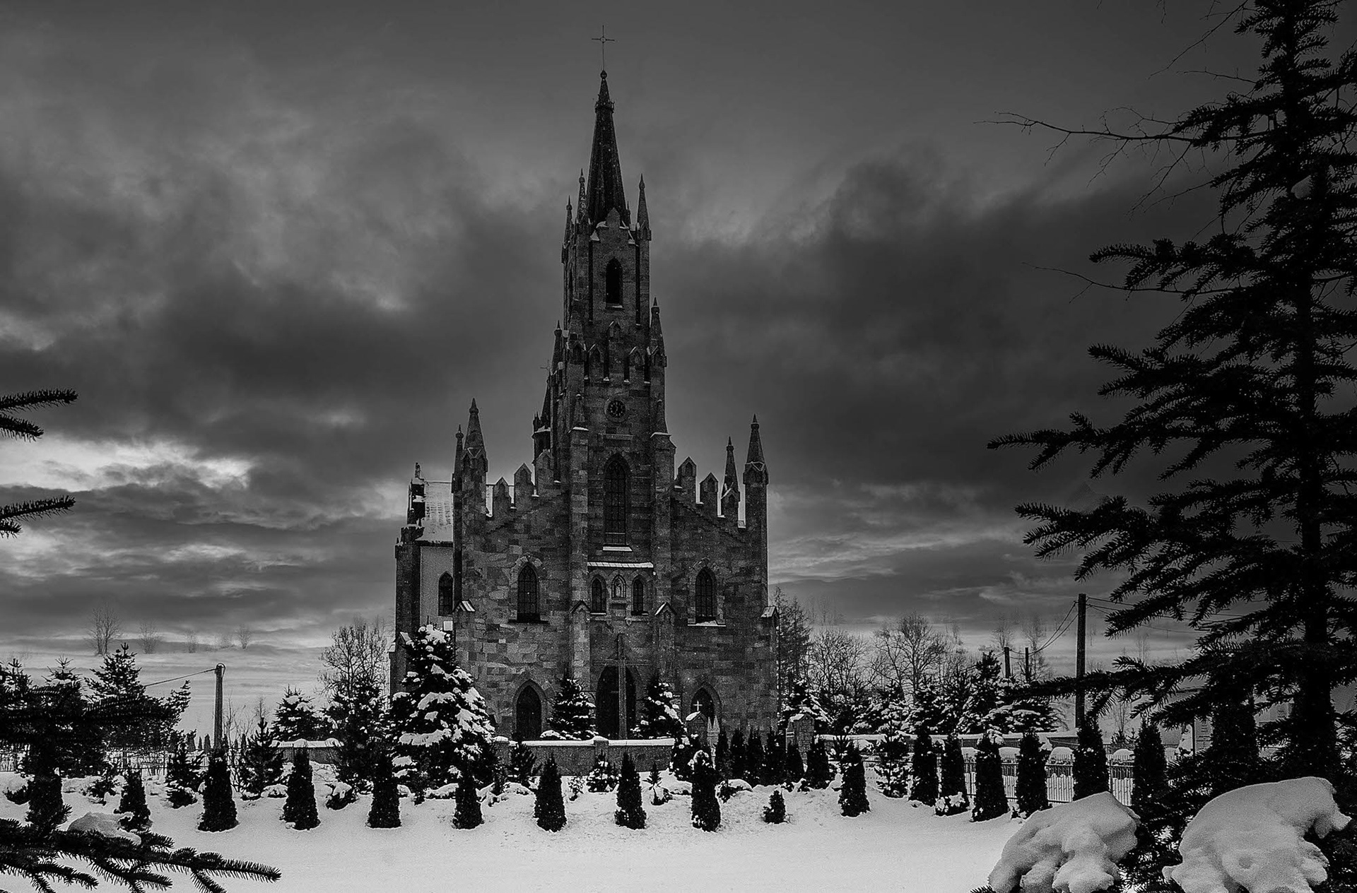 Saint Jacek church, Chochołów, Poland