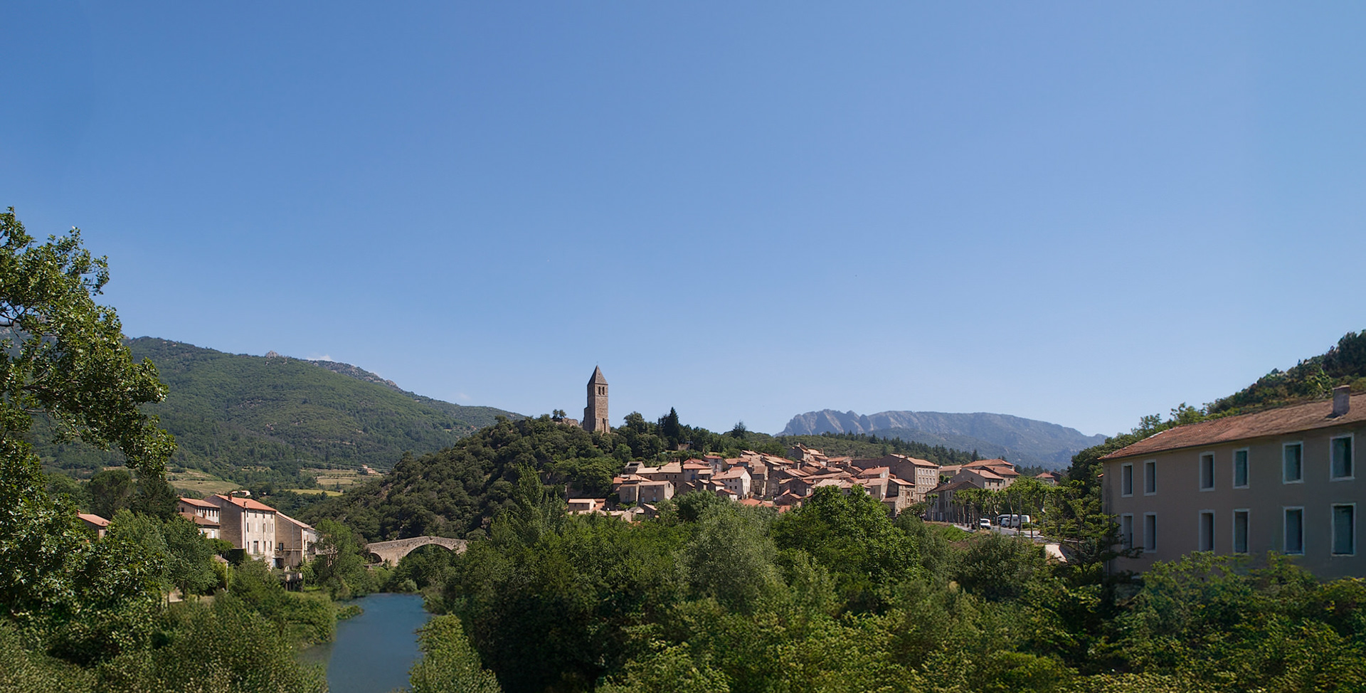 Olargues, Occitanie, France