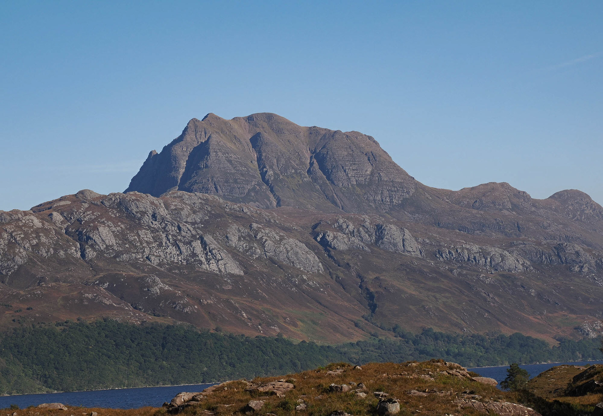 Slioch mountain, Loch Maree, Highland