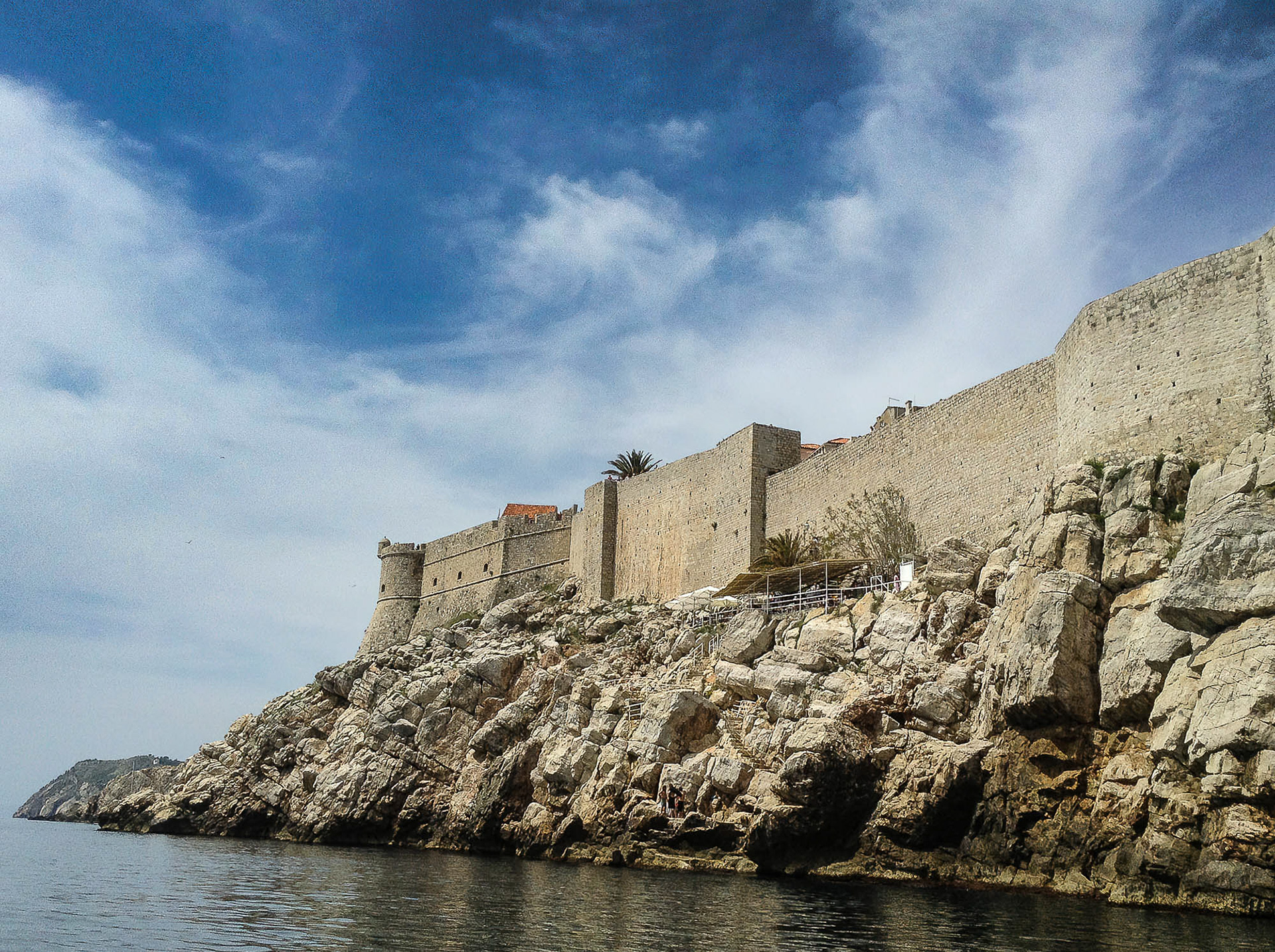 Dubrovnik defensive wall, Croatia, (Claire's photo)
