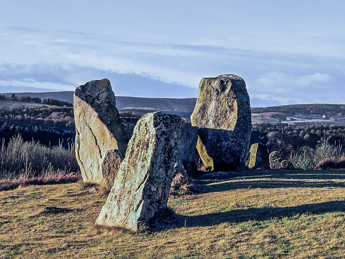 Tomnaverie stone circle, Aberdeenshire