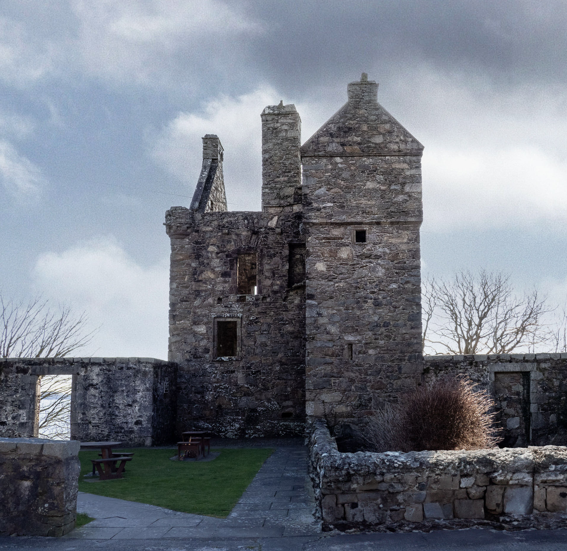 Carsluith Castle, Wigtown Bay, Dumfries & Galloway