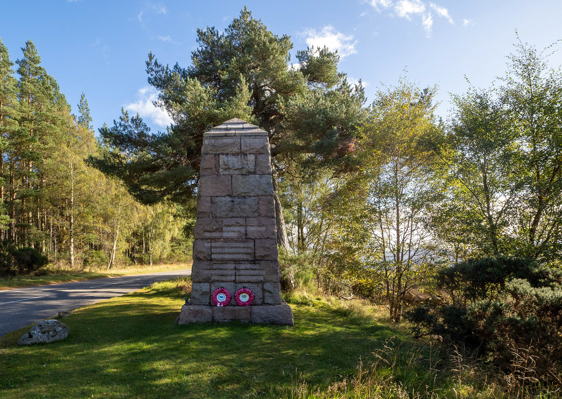 Birse war memorial, Aberdeenshire