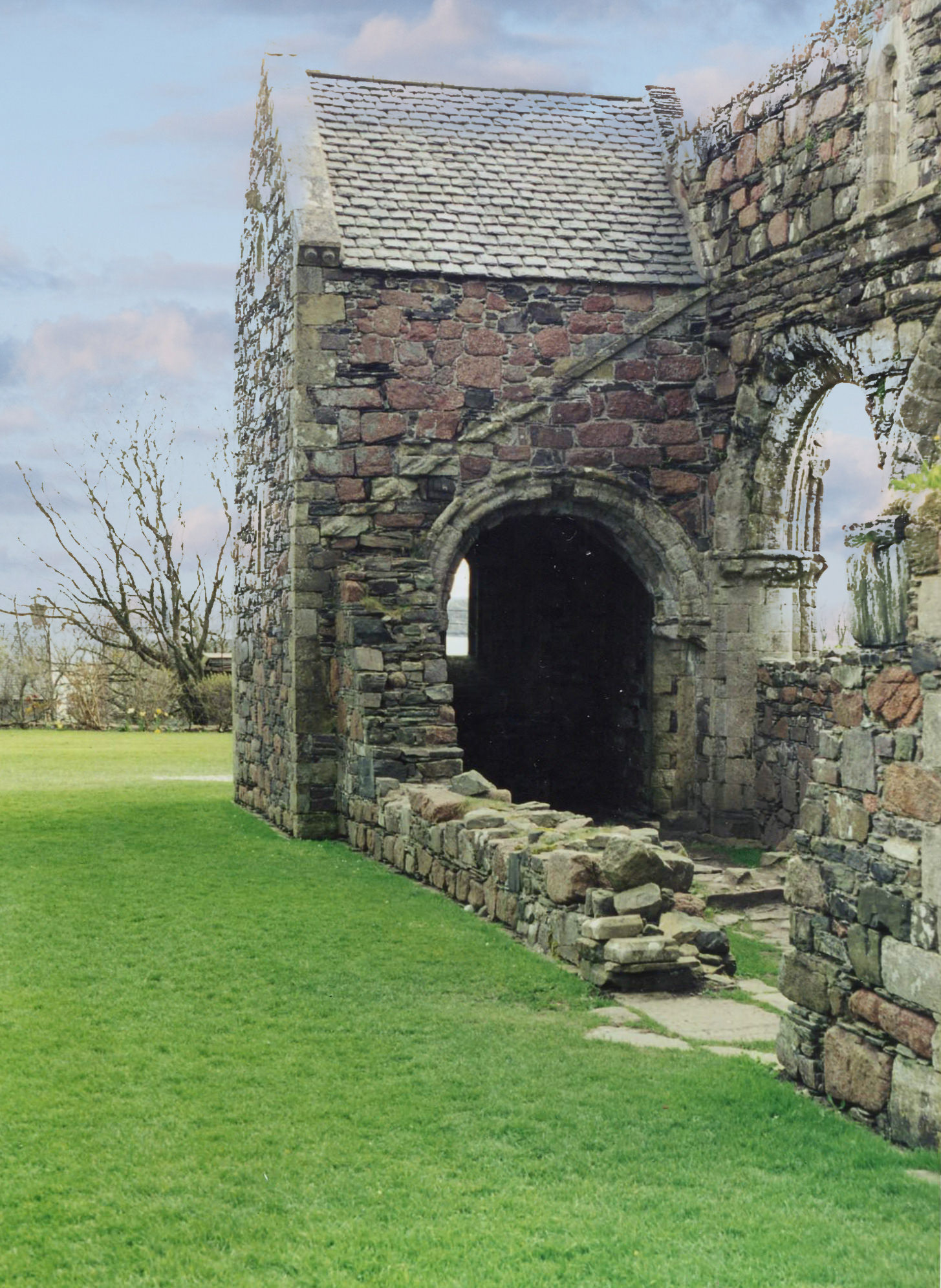 Iona Abbey, Iona, scanned from print