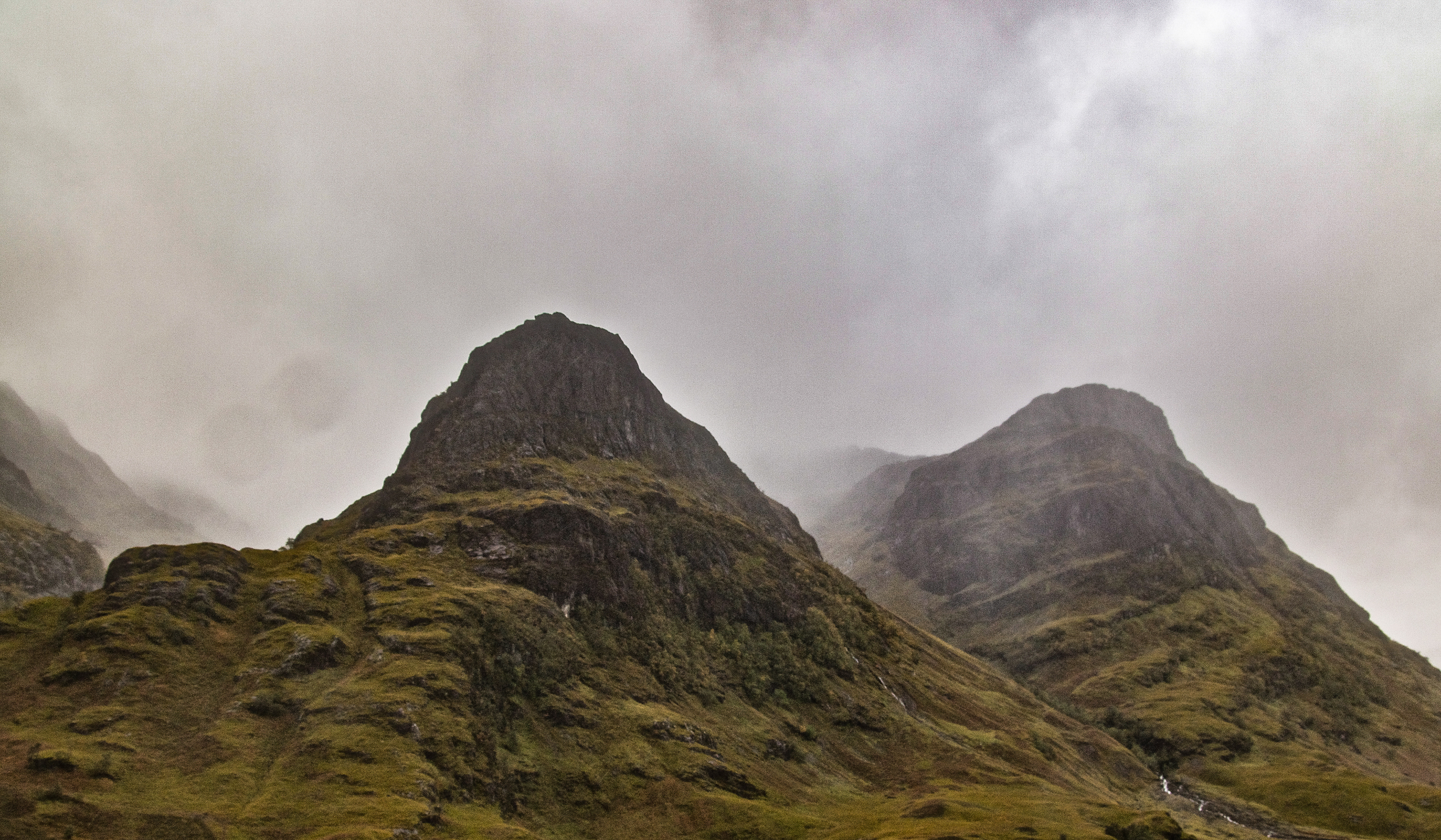 Bidean nam Bian mountain range, Glencoe, Highland