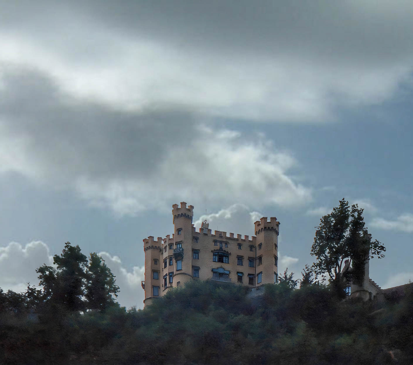 Schloss Hohenschwangau, Germany, (scanned from print)