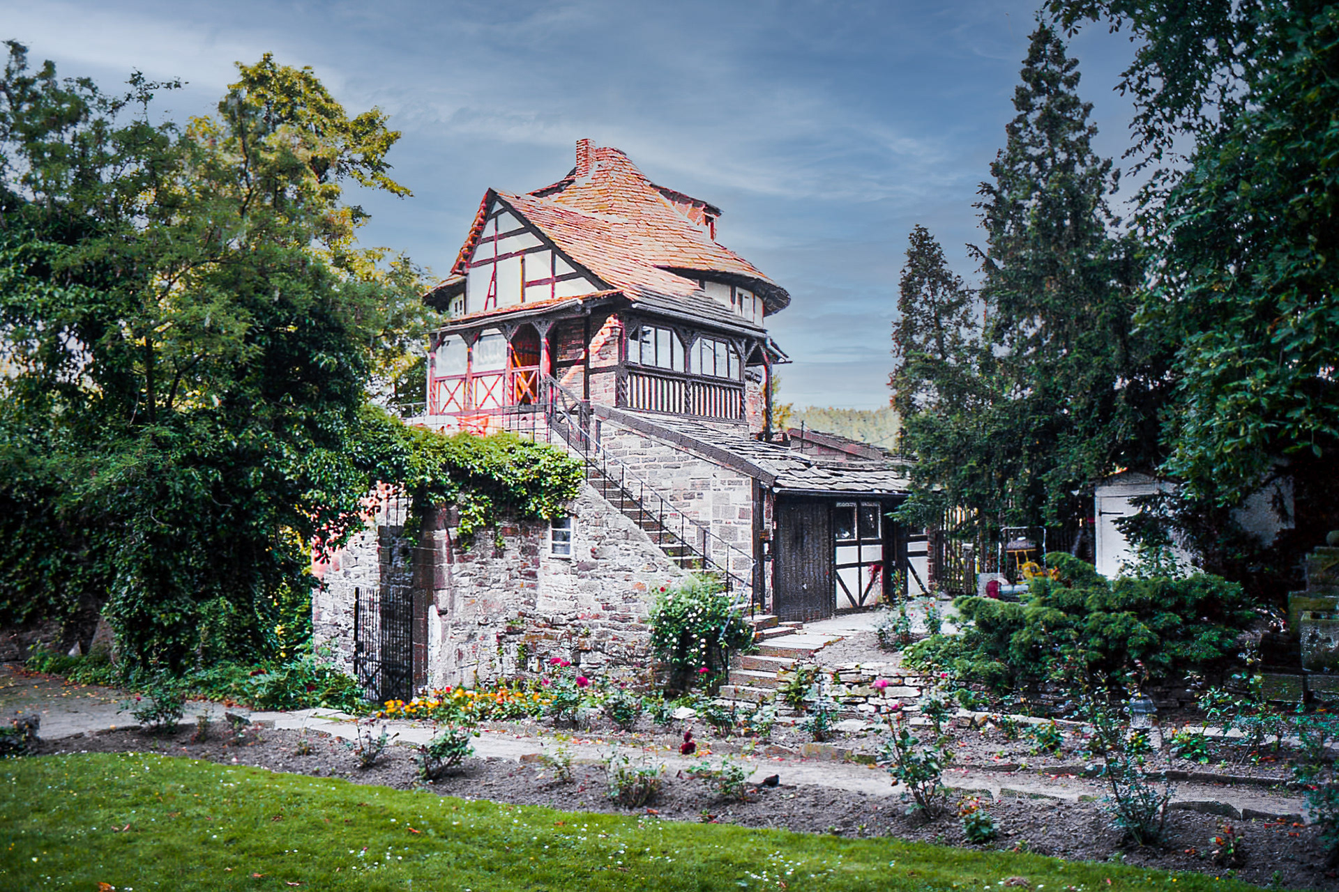Trendelburg, Hesse, Germany (scanned from print)