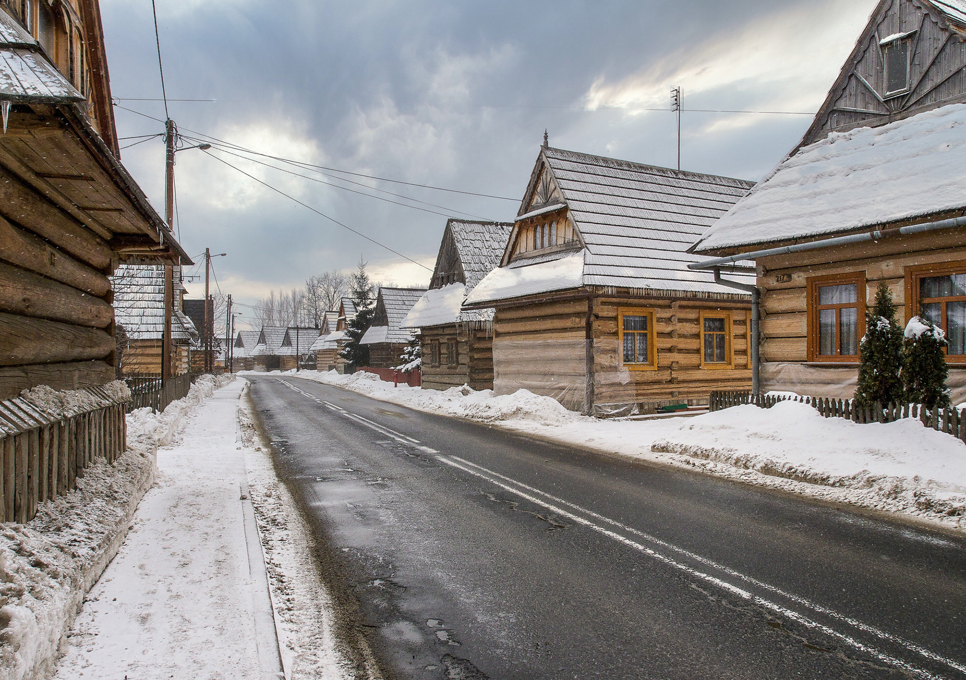 Chochołów Village, Poland