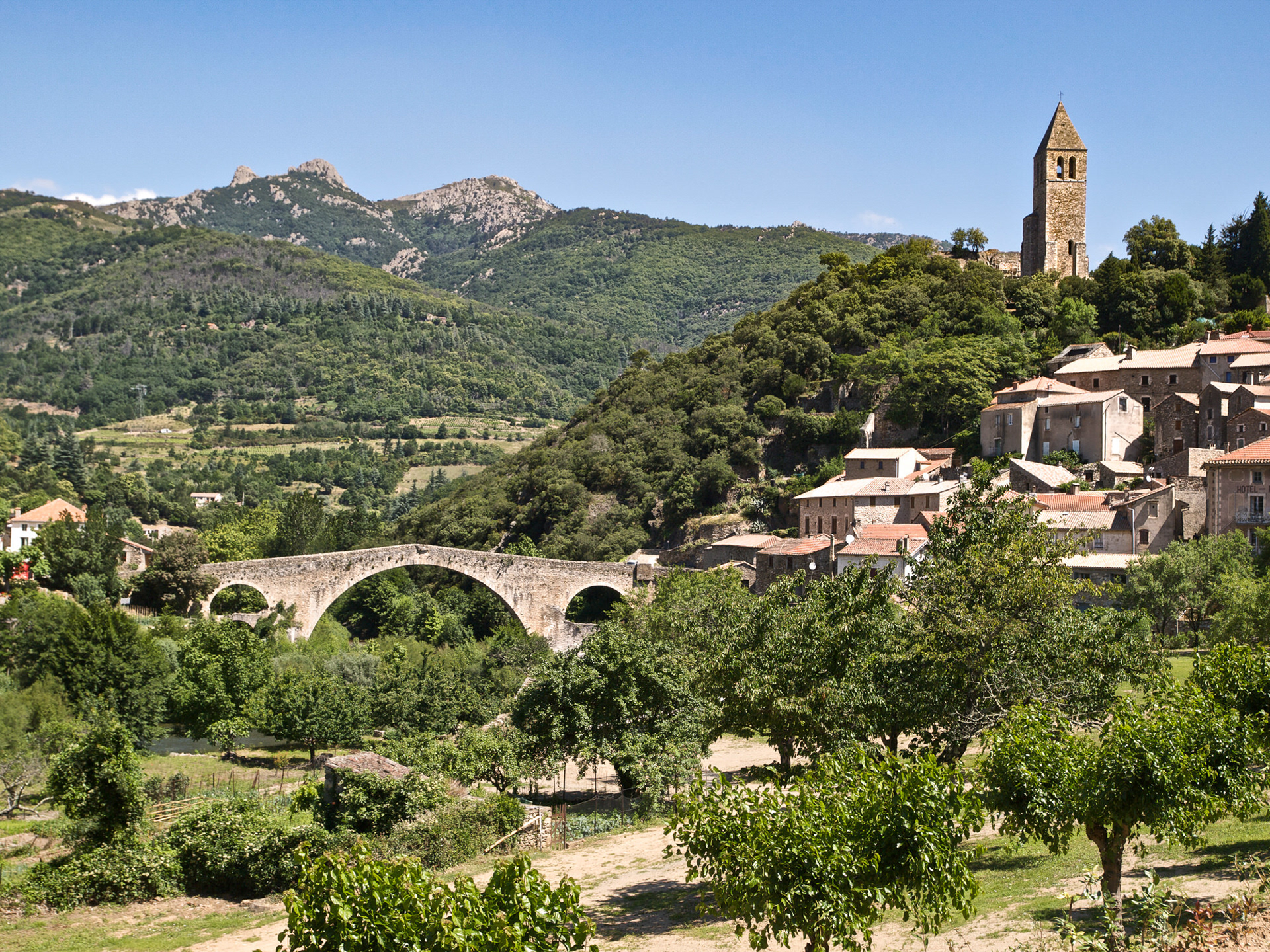 Olargues, Occitanie, France