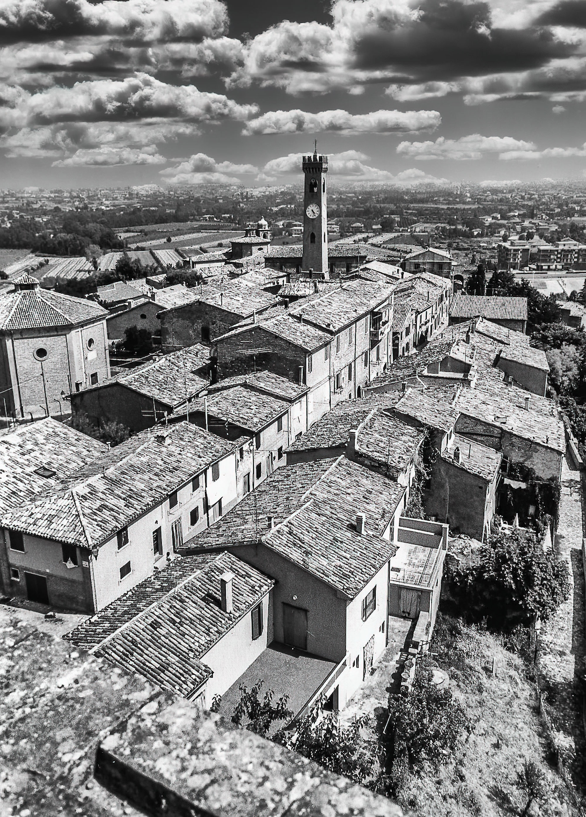 Santarcangelo di Romagna, Italy,  (scanned from print)