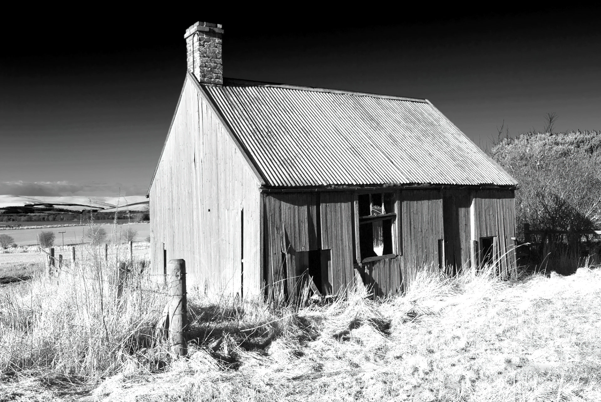 Derelict Shed, Oatyhill, Aberdeenshire, Scotland