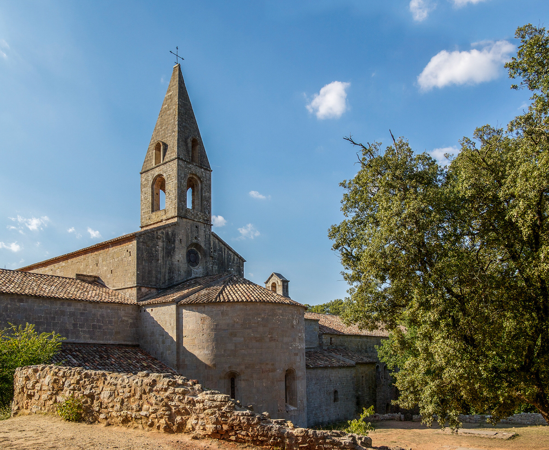 L'abbaye du Thoronet, Provence-Alpes-Côte d'Azur, France