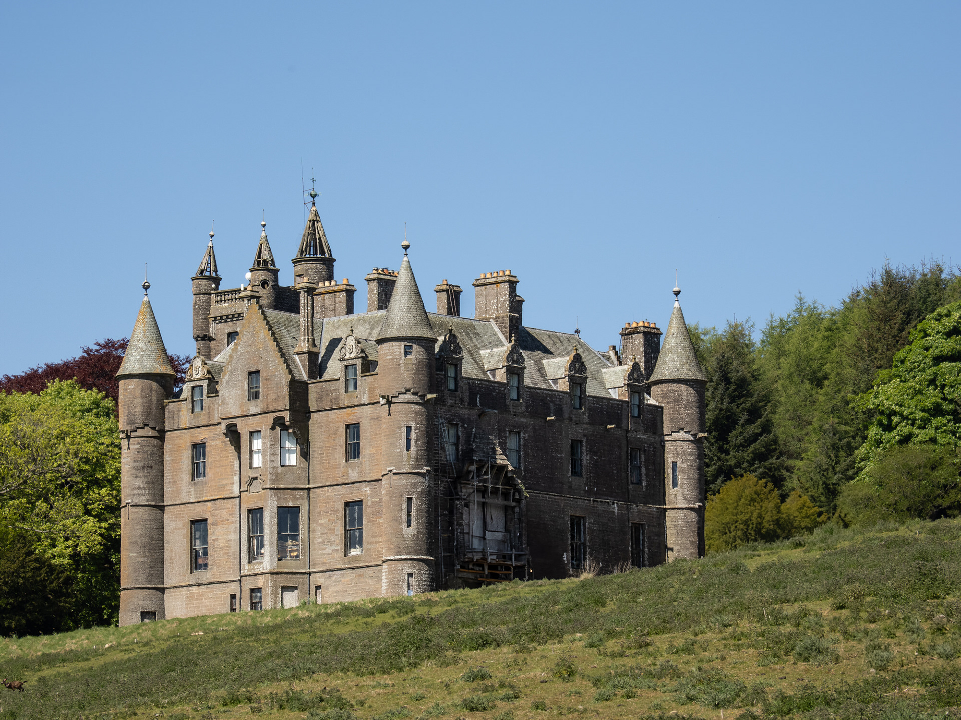 Balintore Castle, Angus