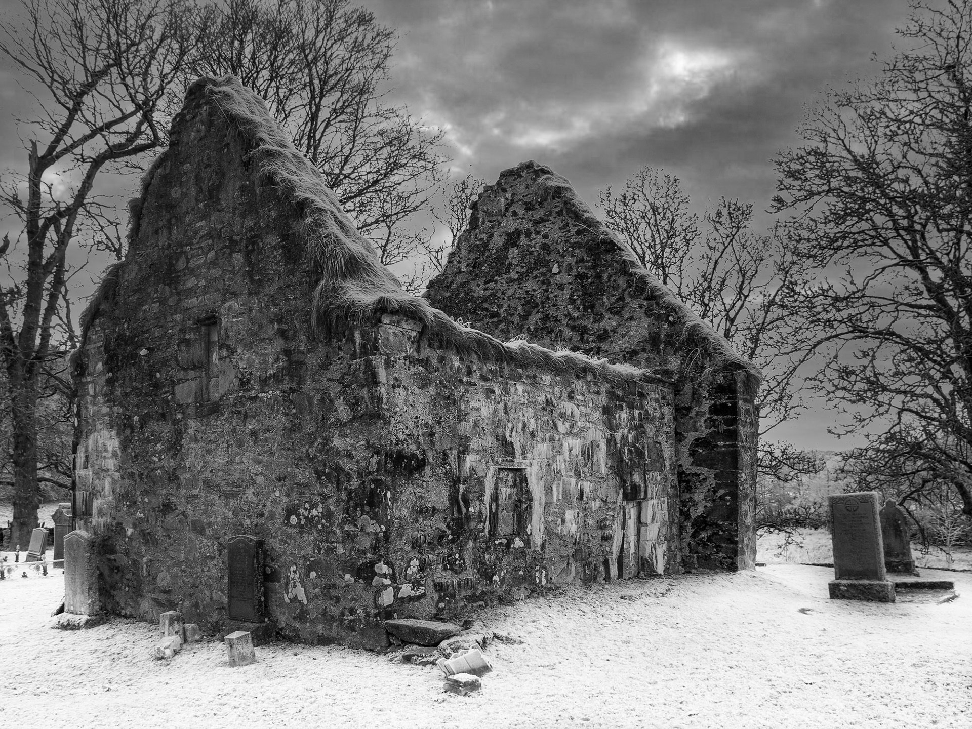 Kilmorie Chapel, Loch Fyne, Scotland