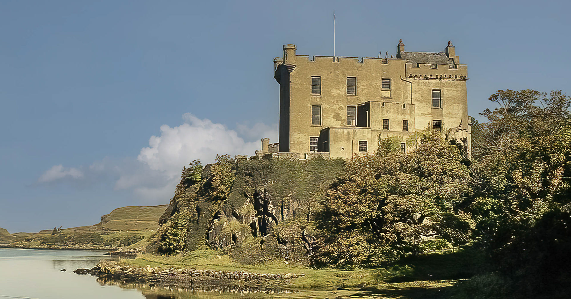 Dunvegan Castle, Isle of Skye (scanned from print}