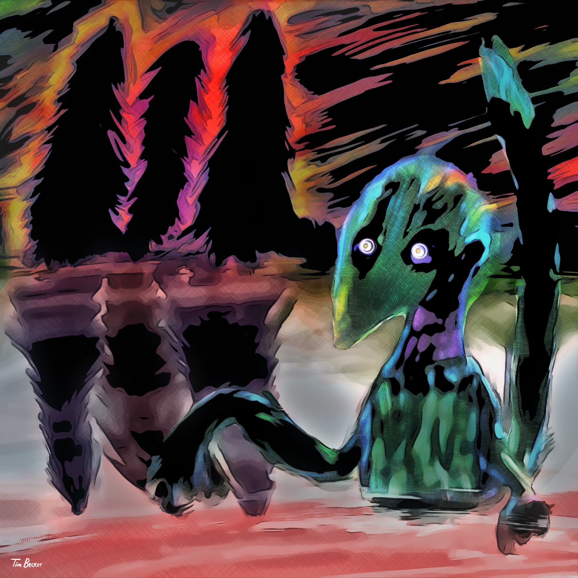 Wader in the Water (21 Dec. 2020)