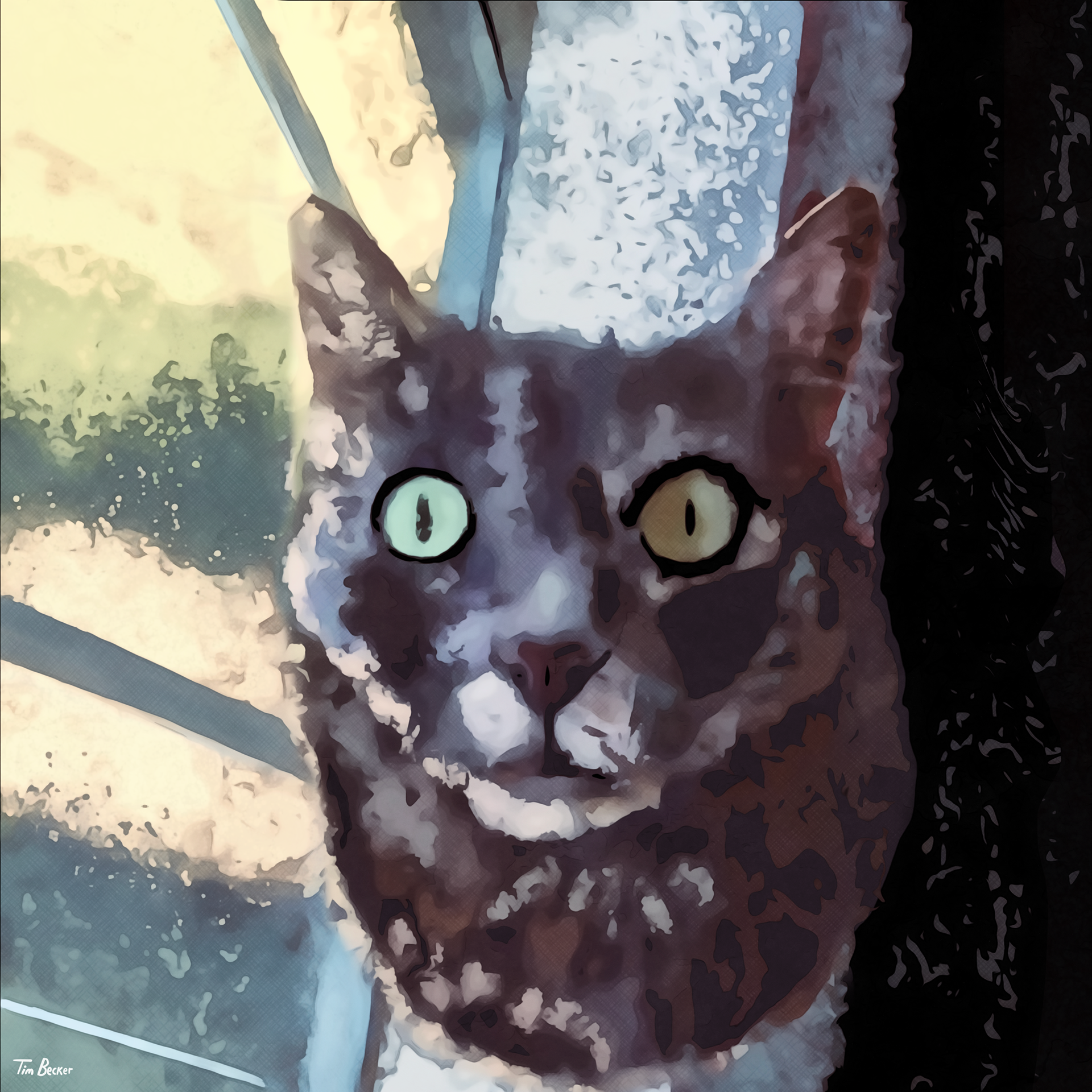 Margaret the Cat (14 Apr. 2021)