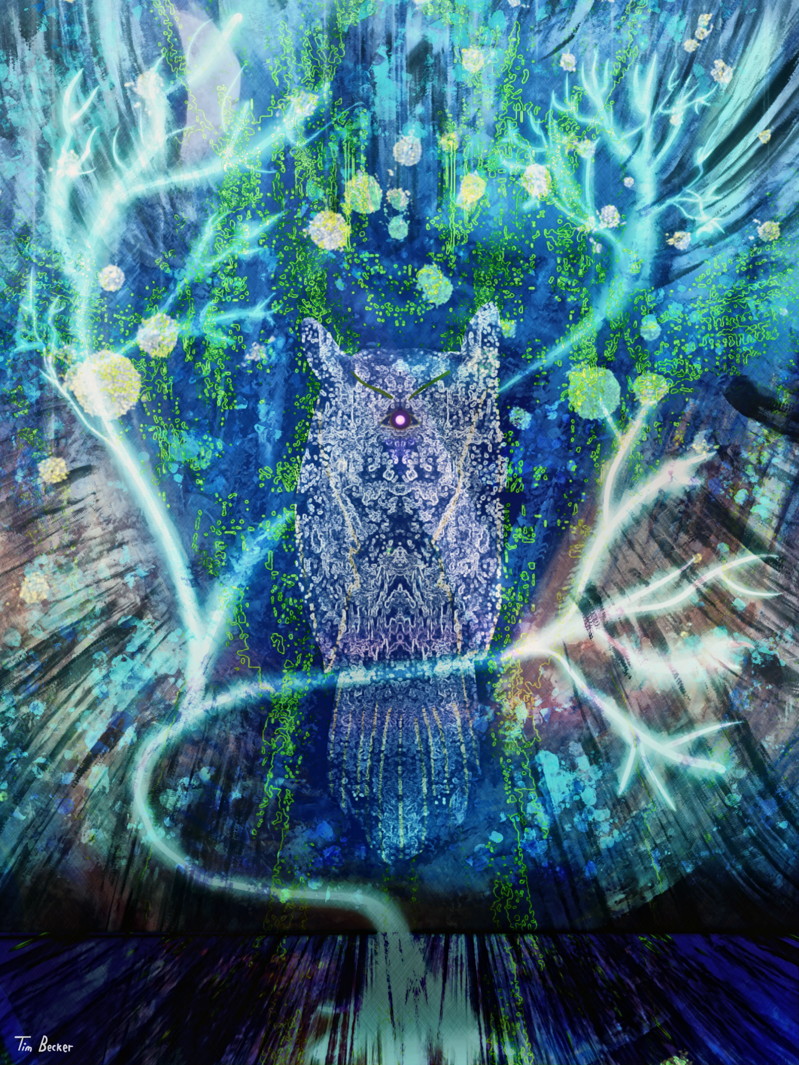 All-Seeing Owl (01 Aug. 2021)