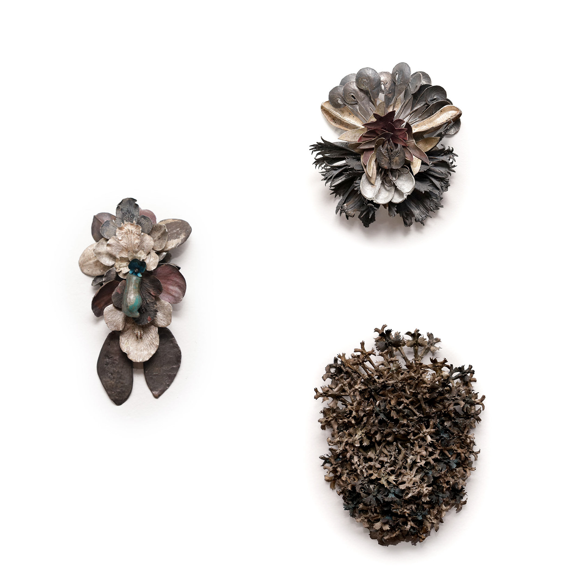 Sarah Elson, F##K Cluster Brooches