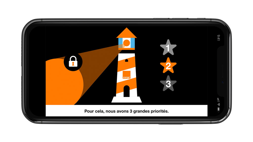 Vidéo en motion design accompagnant la plaquette de présentation des outils de mesure CSRD mis en place au sein des RH du groupe Orange