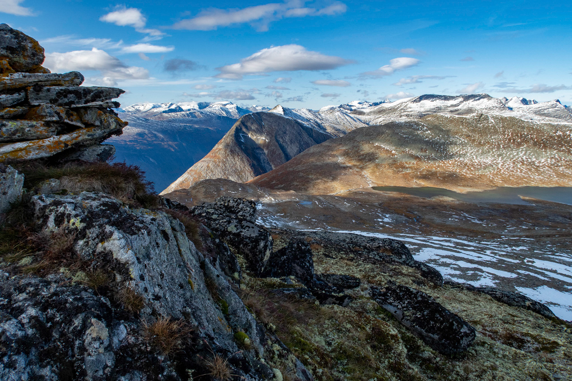 Sunndalsfjell fra Graslitinden