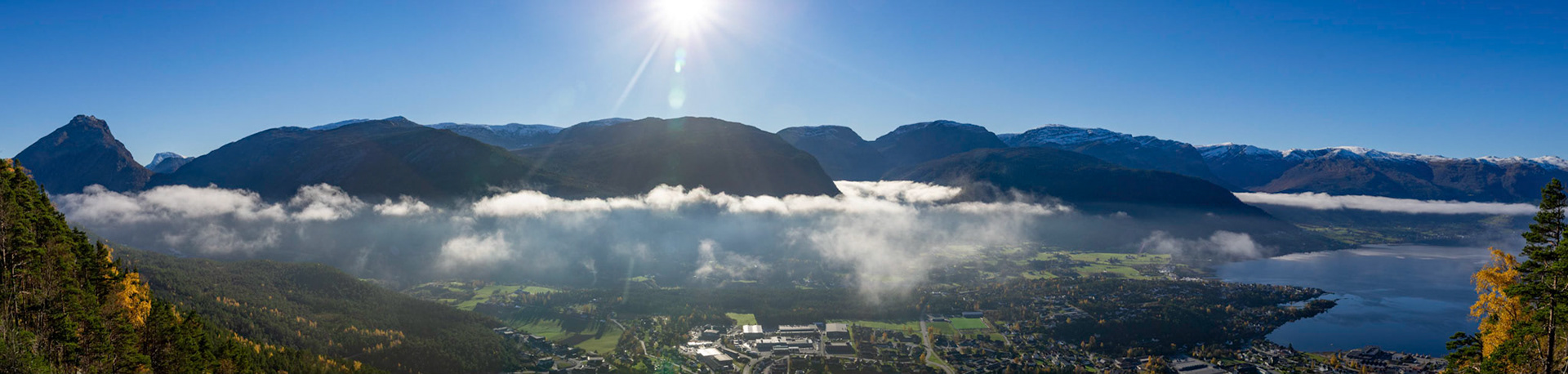 Sandane fra Holvikefossen