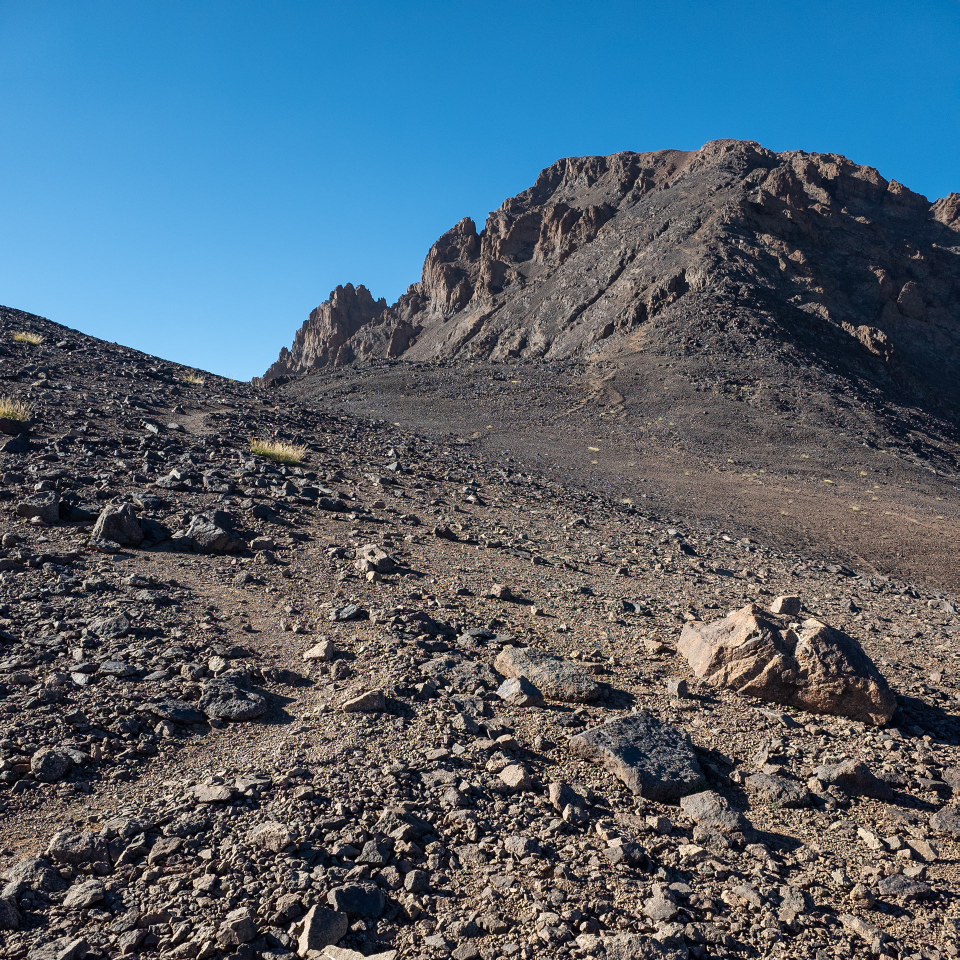 Toppen av Jbel Toubkal
