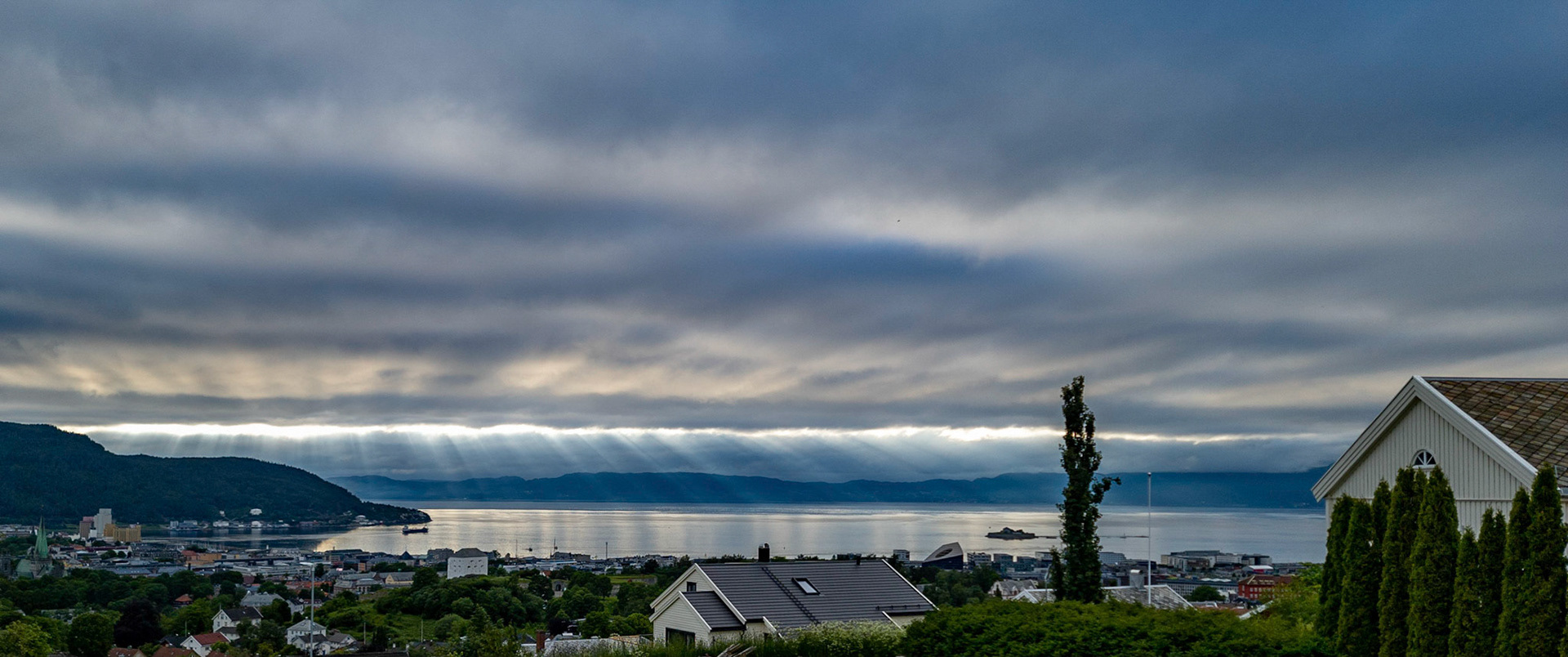 Trondheim fra Kvilhaugen