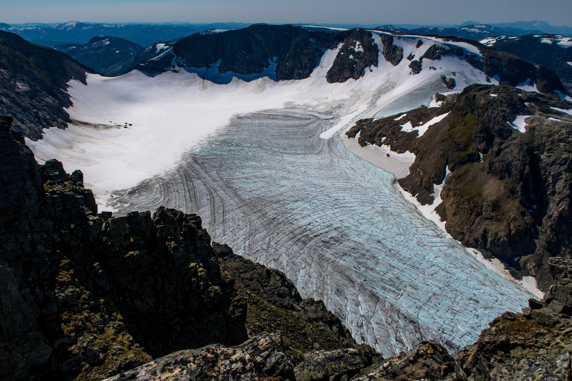 Sørsendalsbreen i Gloppen