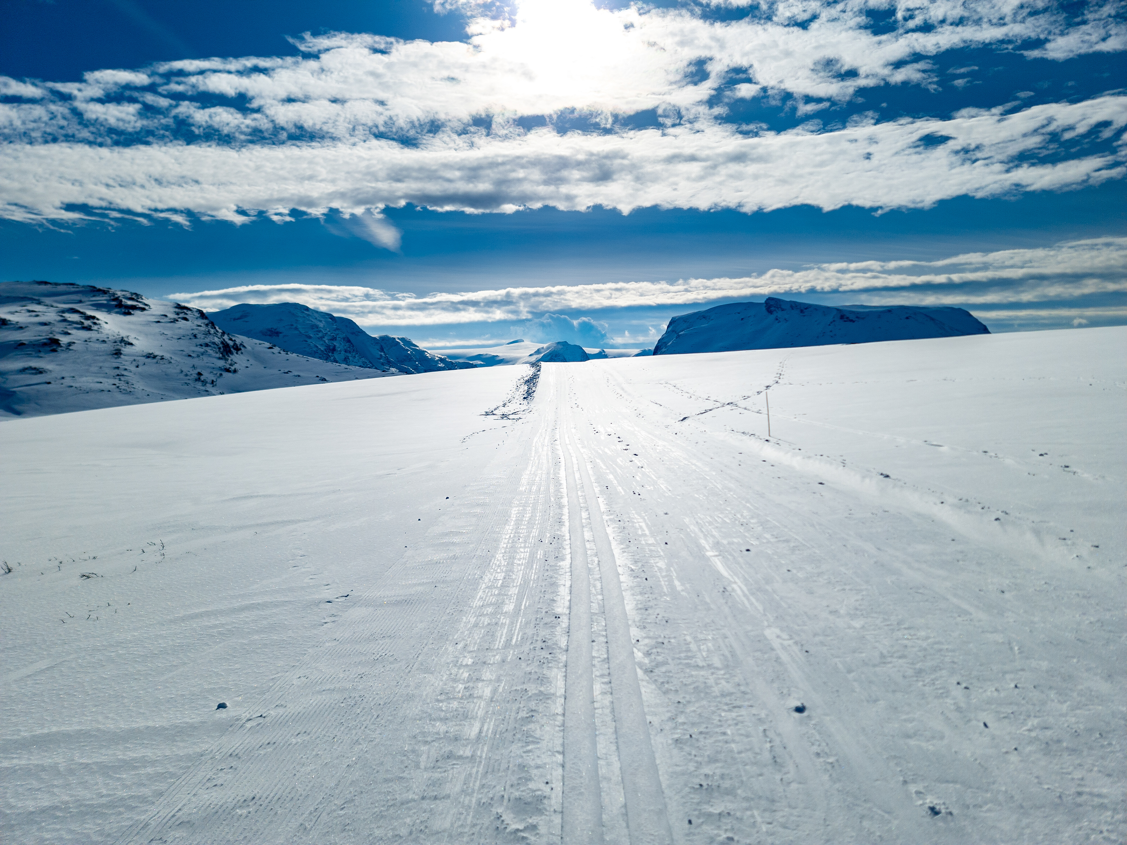 Ved Støyvastøylen. Mot Snønipa