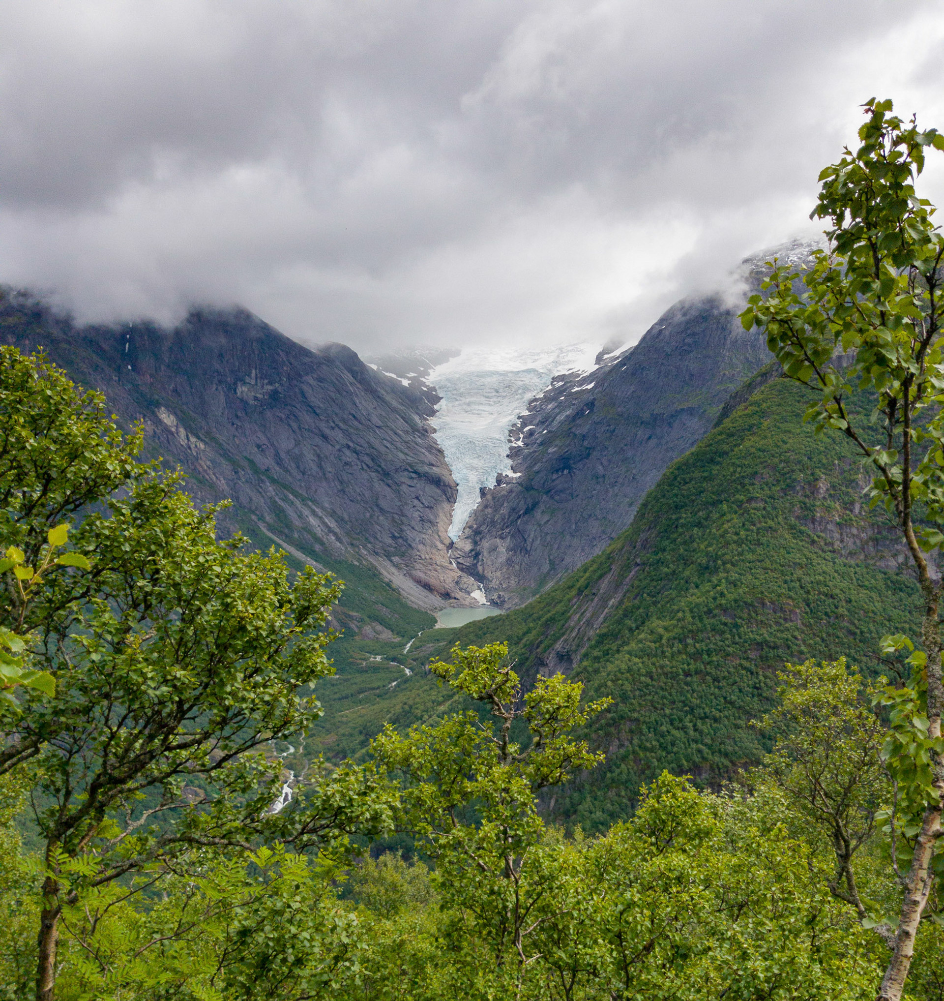 Briksdalen fra Oldeskarsstien