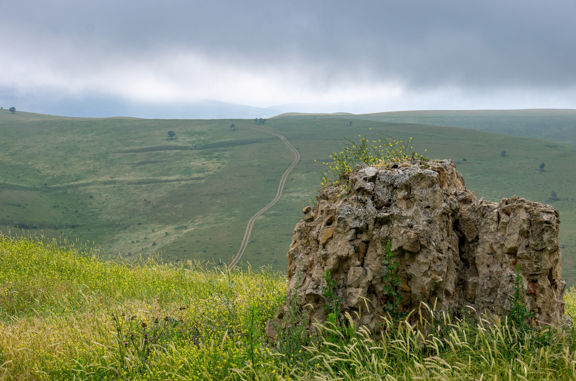 Azerbaijan - Five finger mountain