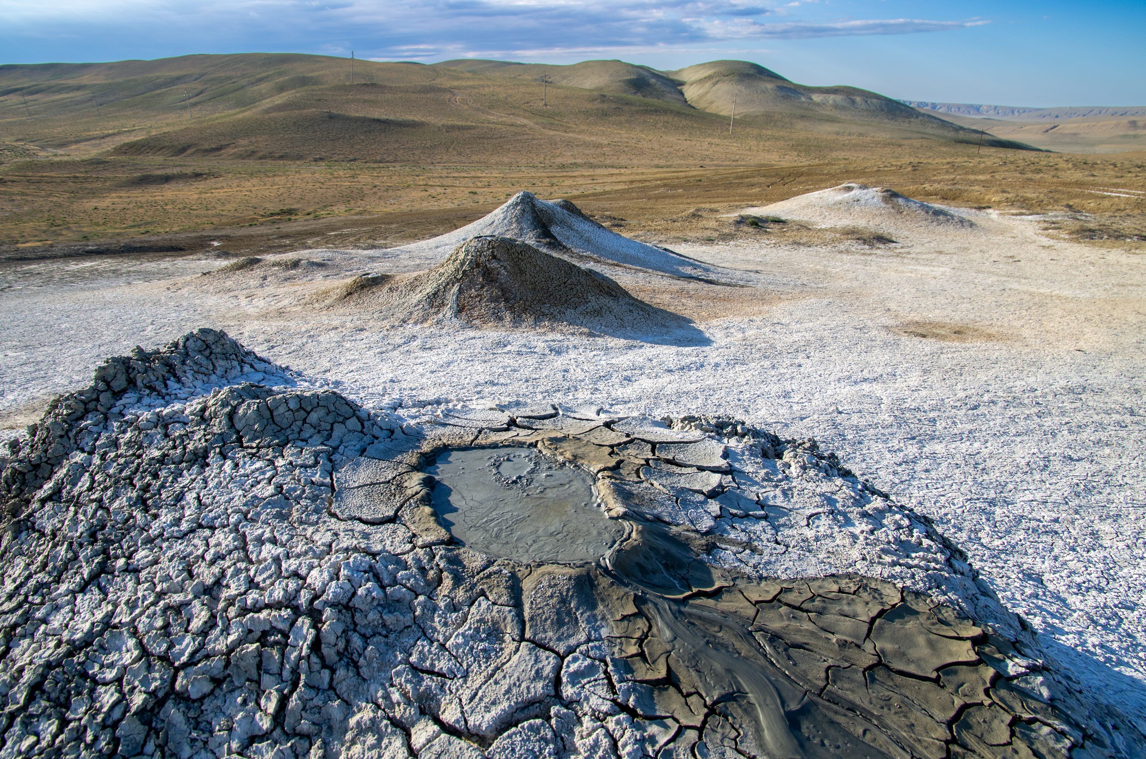 Mud vulcanos i Qobustan (nordvest)