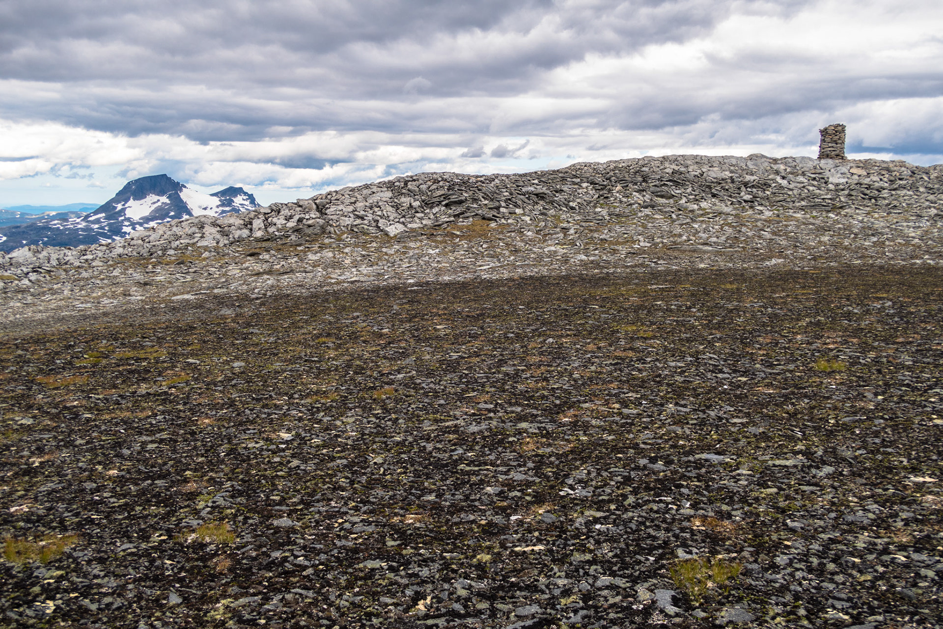 Snota fra Storlifjellet